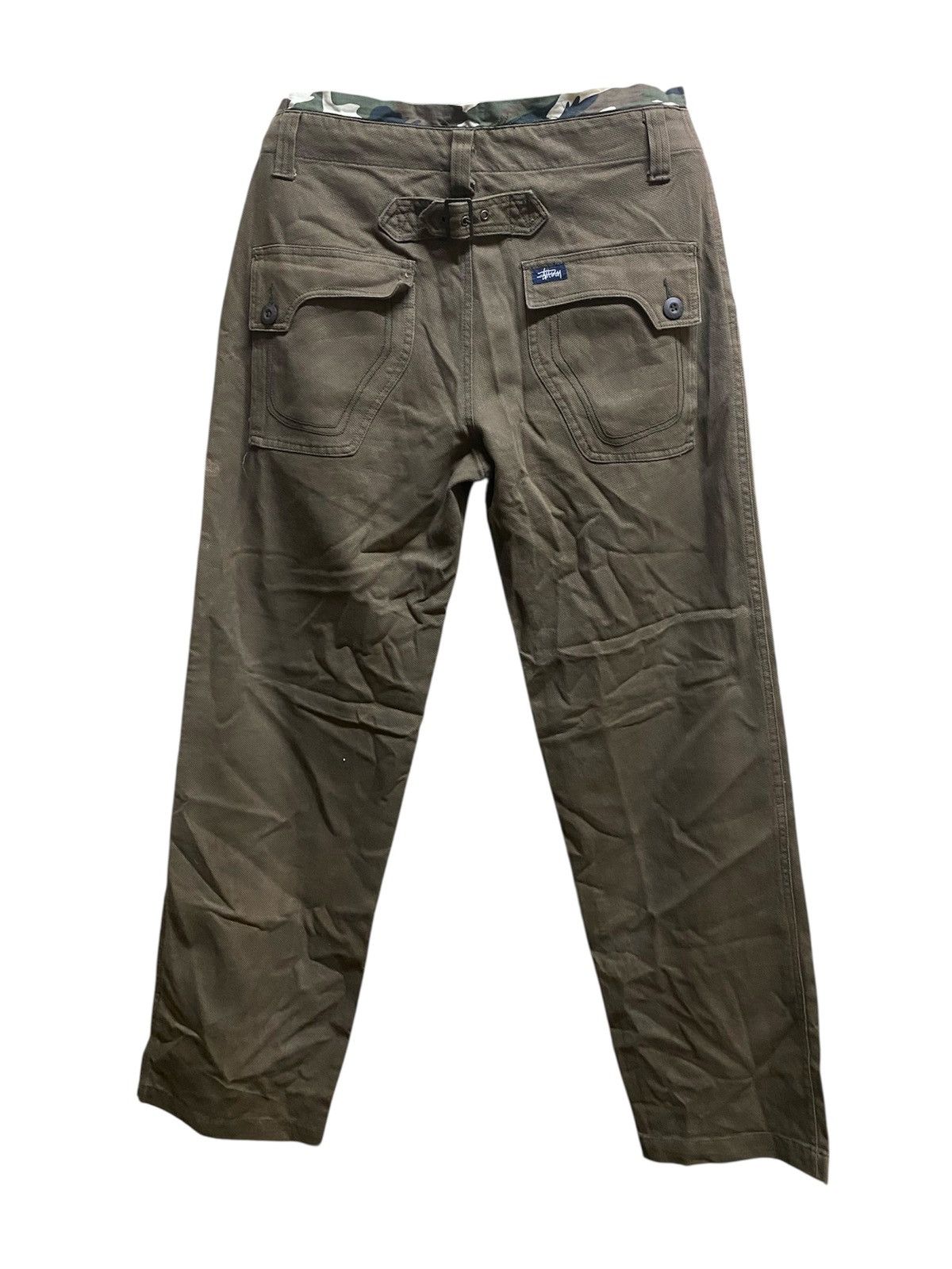 Stussy Stussy Garments Buckle Back Casual Pants Size US 32 / EU 48 - 1 Thumbnail