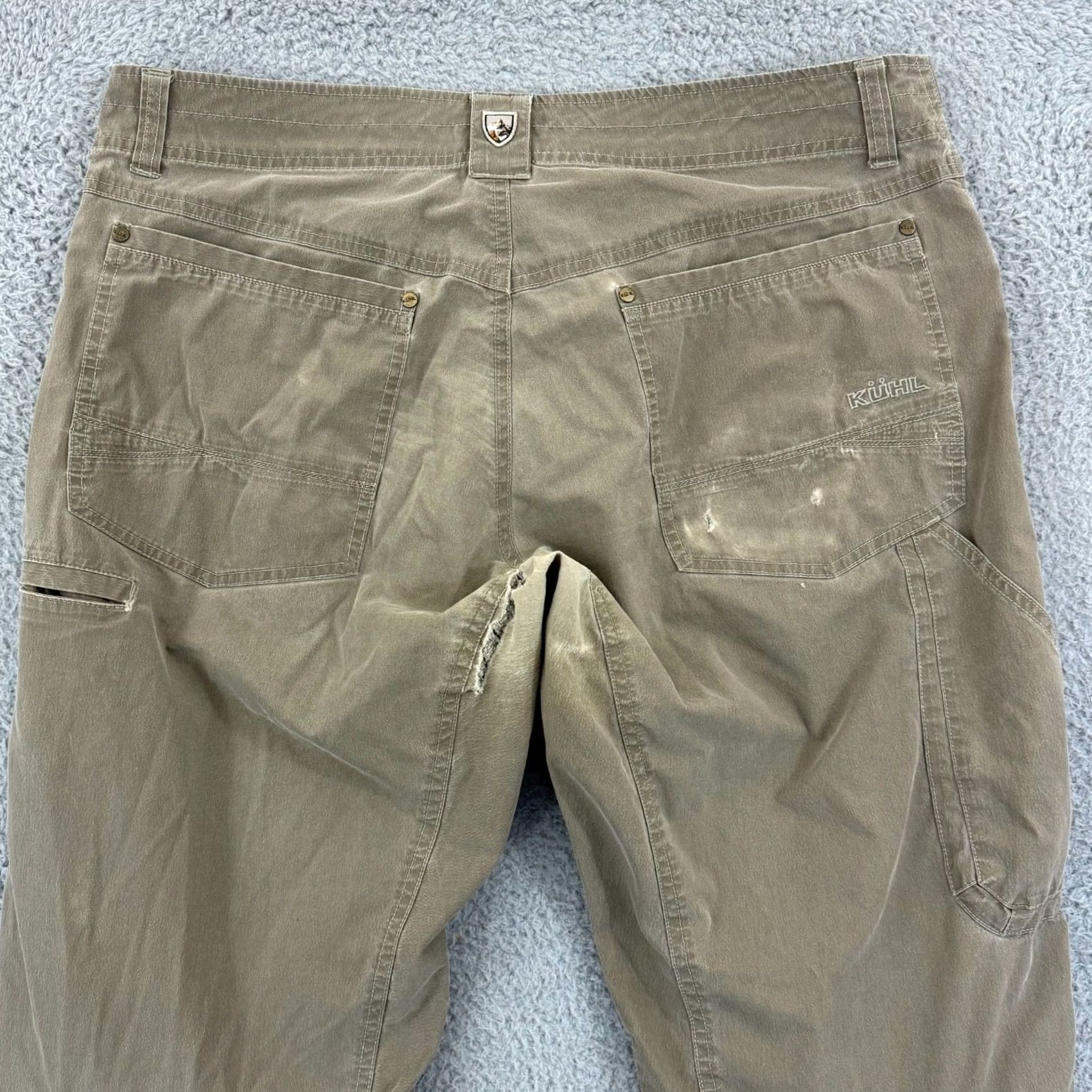 Vintage Kuhl Revolvr Pants Mens 36x32 Brown Straight Hiking Outdoor Casual Chino Regular Baseball N/A Size US 36 / EU 52 - 5 Thumbnail