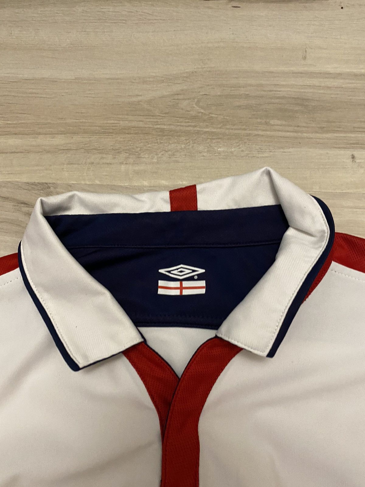 Umbro × Vintage Football England Jersey Size US XXL / EU 58 / 5 - 4 Thumbnail