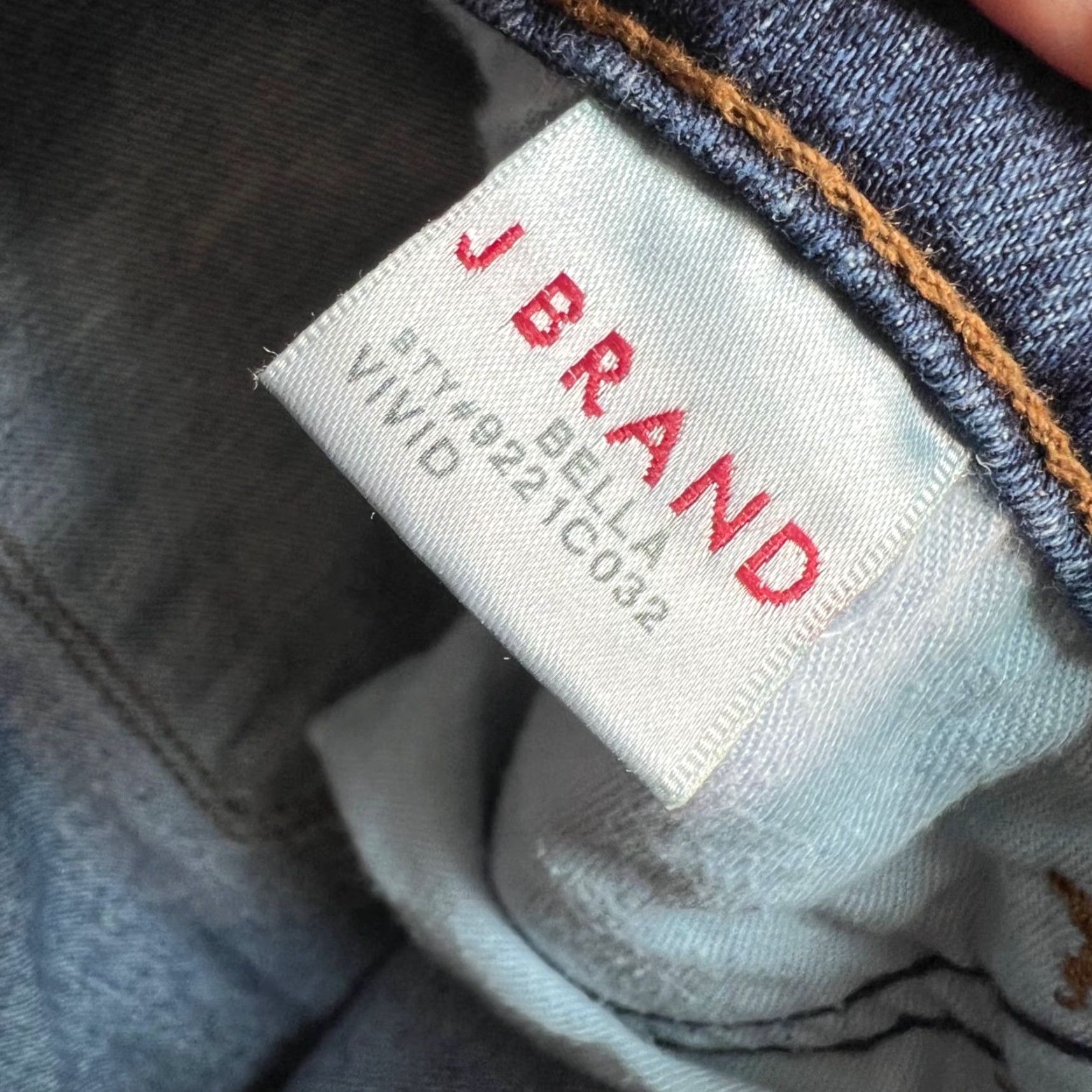 J Brand VINTAGE J Brand Jeans Womens 30 Dark Blue Denim Skinny Fit Size 30" / US 8 / IT 44 - 3 Thumbnail