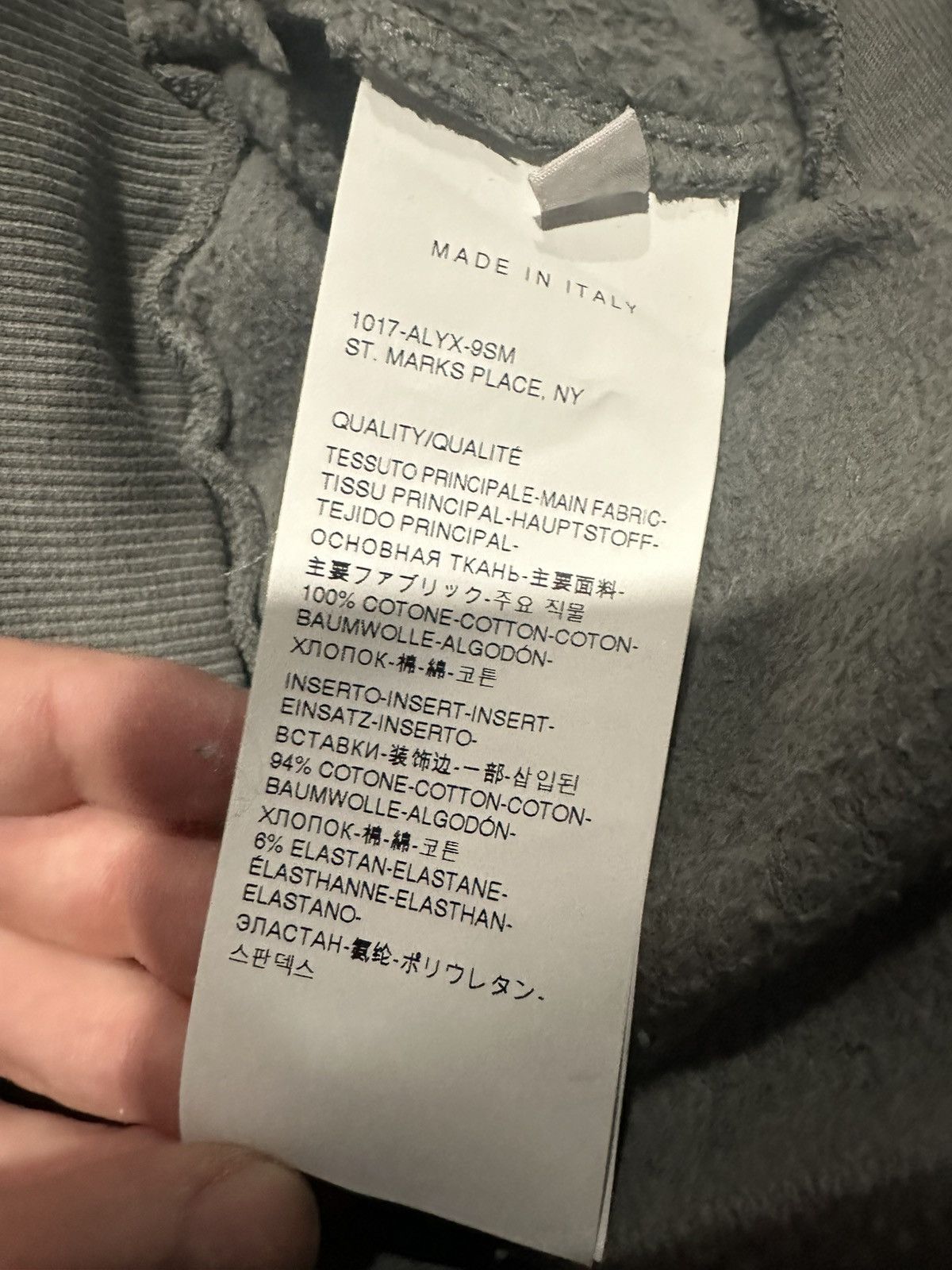 1017 ALYX 9SM 1017 ALYX 9SM SWEAT SHORTS Size US 36 / EU 52 - 4 Thumbnail
