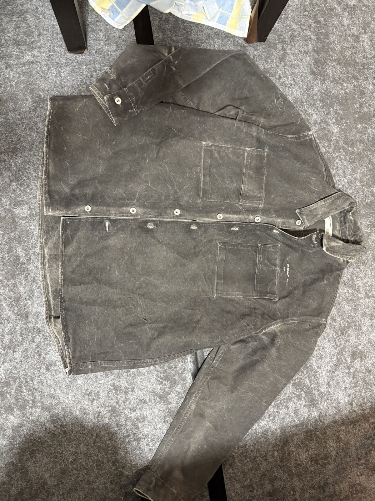 Off-White Off white Jacket, nearly new Size US M / EU 48-50 / 2 - 3 Thumbnail