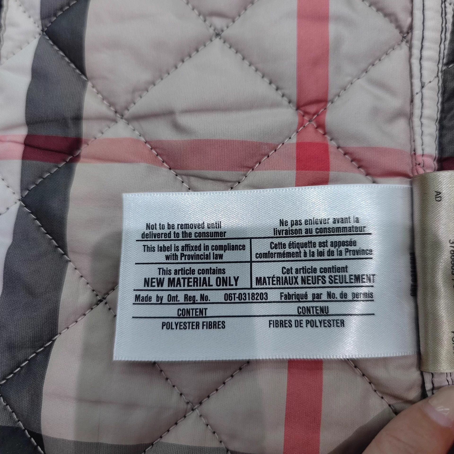 Burberry Burberry 1999 Check Puffer Coat Women's XS Size XS / US 0-2 / IT 36-38 - 5 Thumbnail