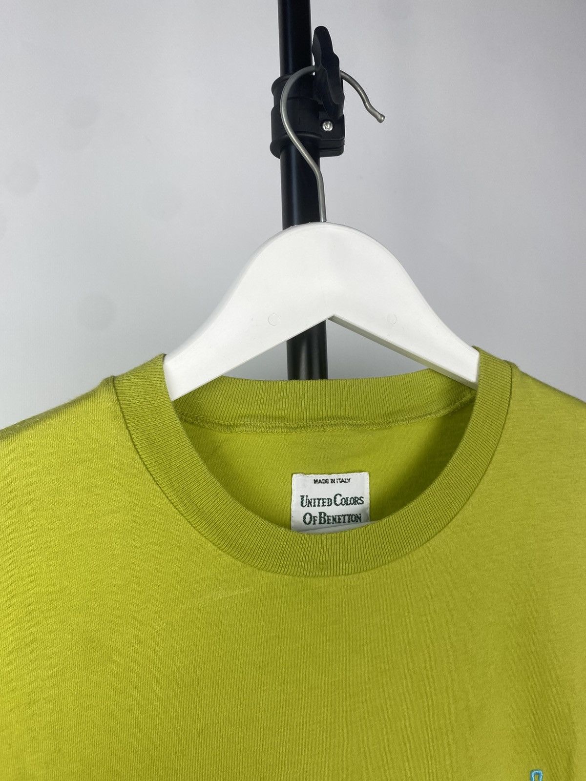 Benetton × Vintage BENETTON T-Shirt Vintage 90s Embroidery Logo Size US S / EU 44-46 / 1 - 3 Thumbnail