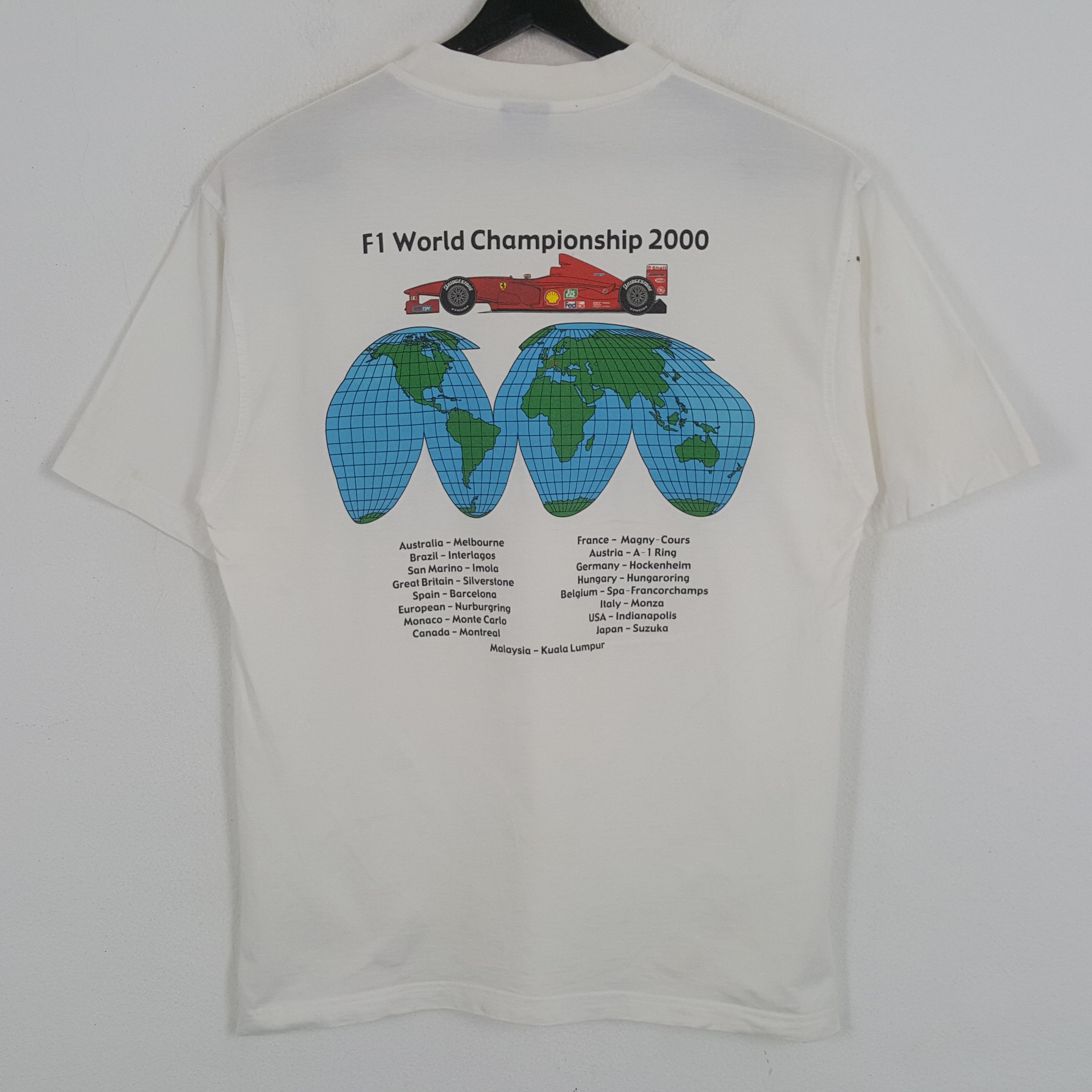 Ferrari F1 World Championship 2000 Tshirt Ferrari Formula One Size US M / EU 48-50 / 2 - 1 Thumbnail