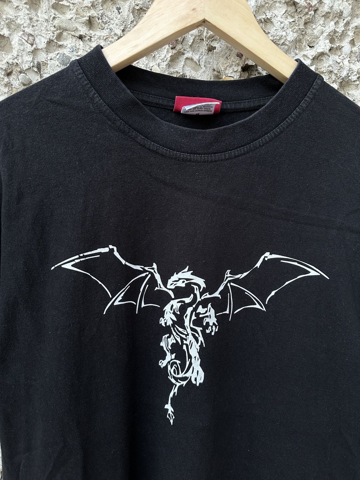 Affliction × Vintage Vintage 2000s Hanes dragon tatoo tee t-shirt Size US L / EU 52-54 / 3 - 2 Thumbnail