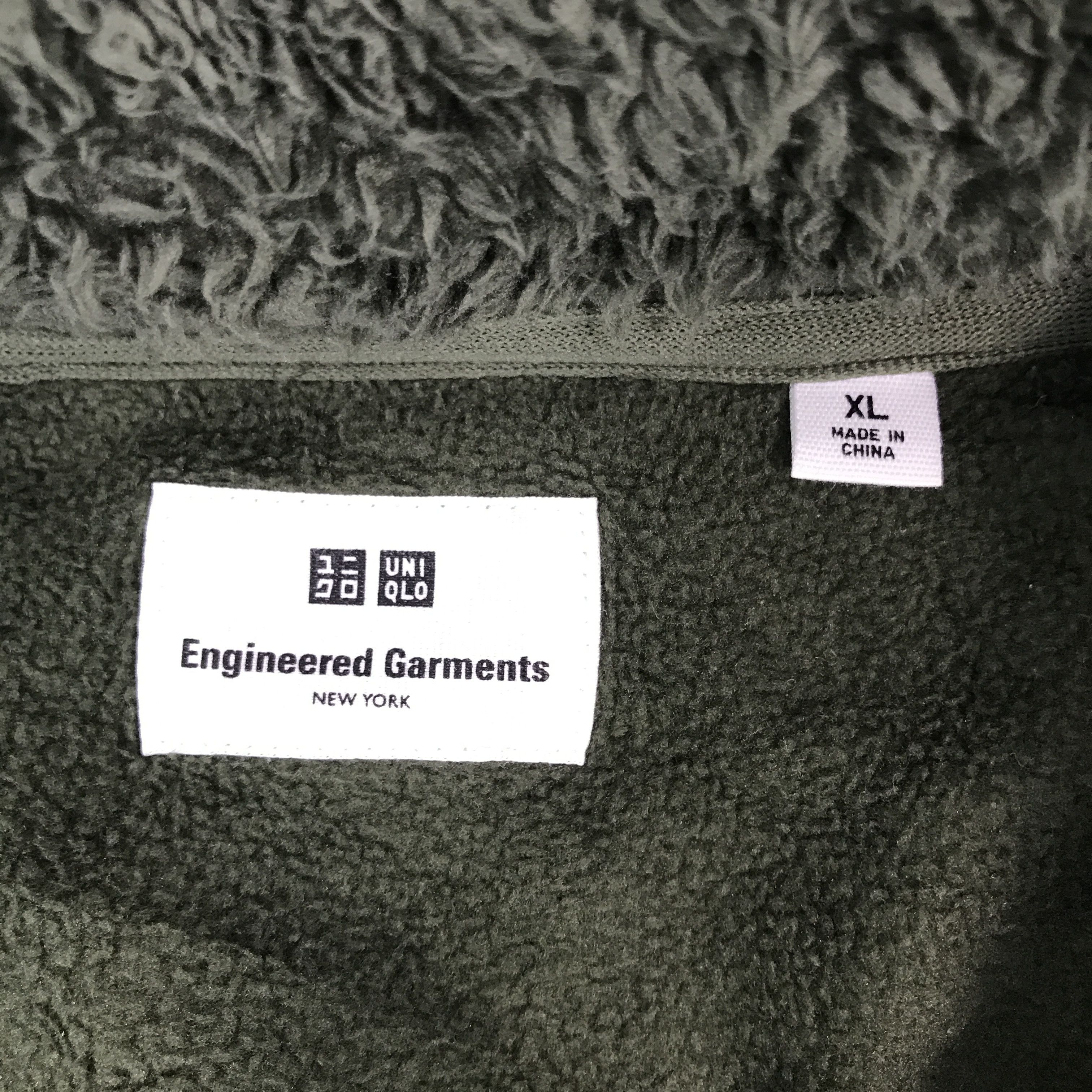 Engineered Garments × Uniqlo Engineered Garmemts x uniqlo Sherpa zipper jacket Size US XL / EU 56 / 4 - 9 Thumbnail
