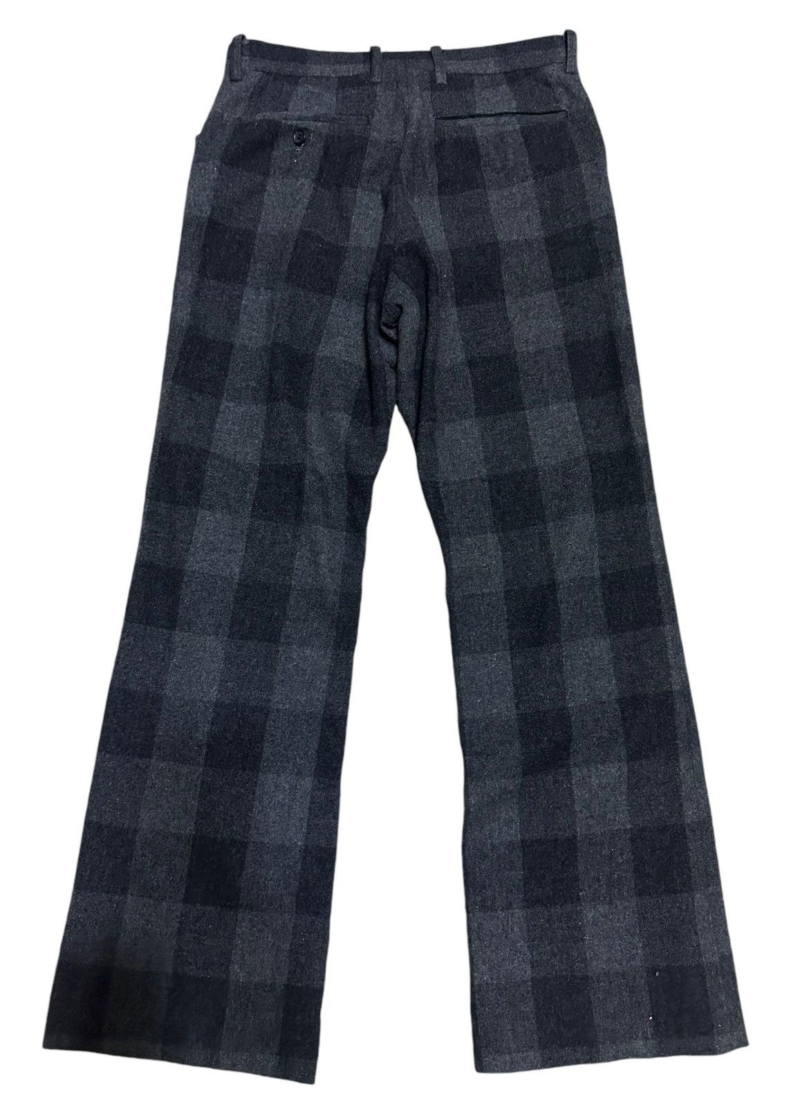 Japanese Brand × PPFM 🇯🇵 Vintage Japan PPFM Checked Gothic Punk Pants Size US 29 - 2 Thumbnail