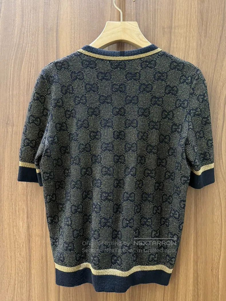 Gucci Gucci Classic GG wool short-sleeved knitwear Size L / US 10 / IT 46 - 2 Thumbnail