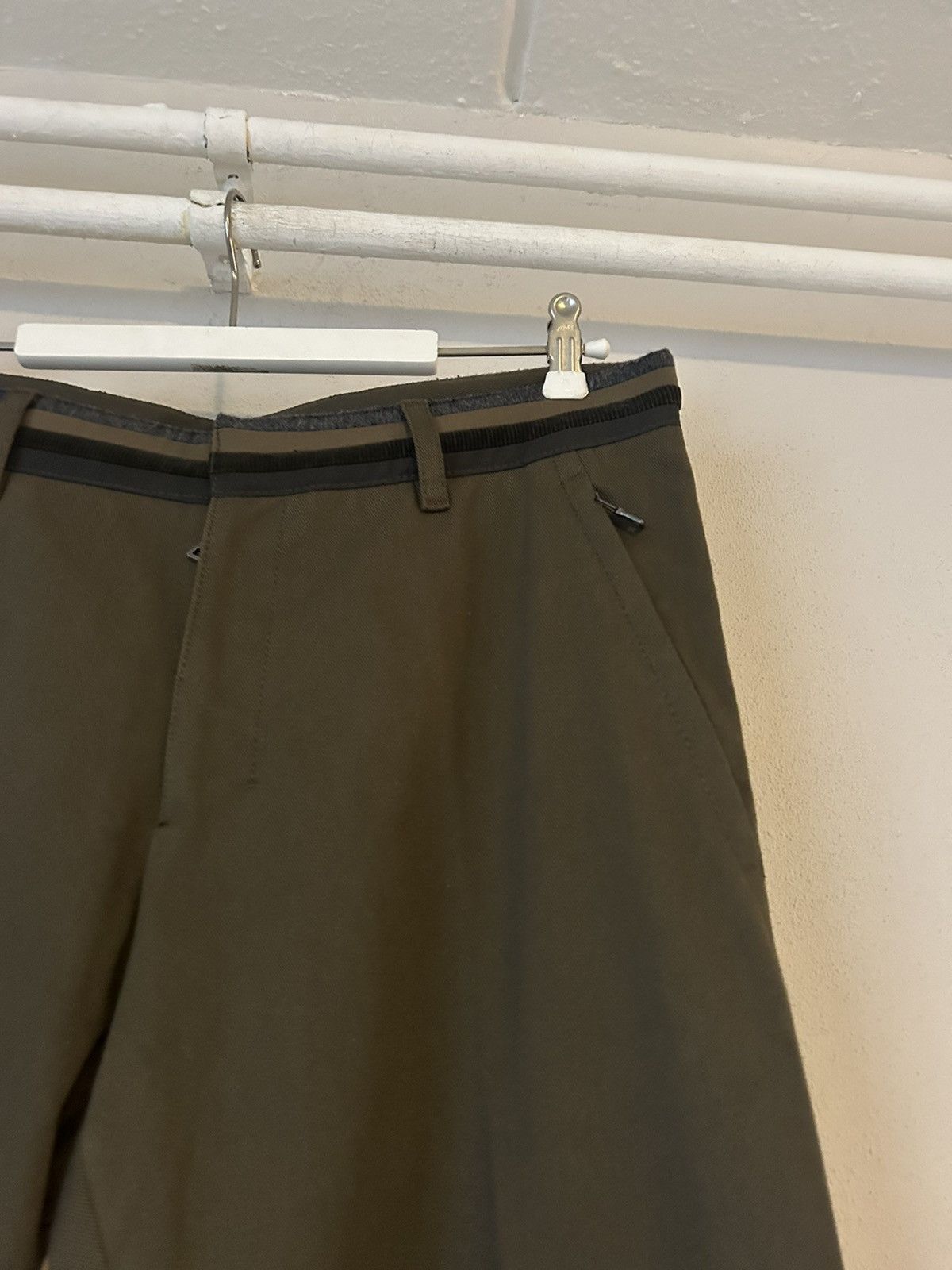 Prada Prada Technical Cotton Trousers with Zip Details Size US 32 / EU 48 - 3 Thumbnail