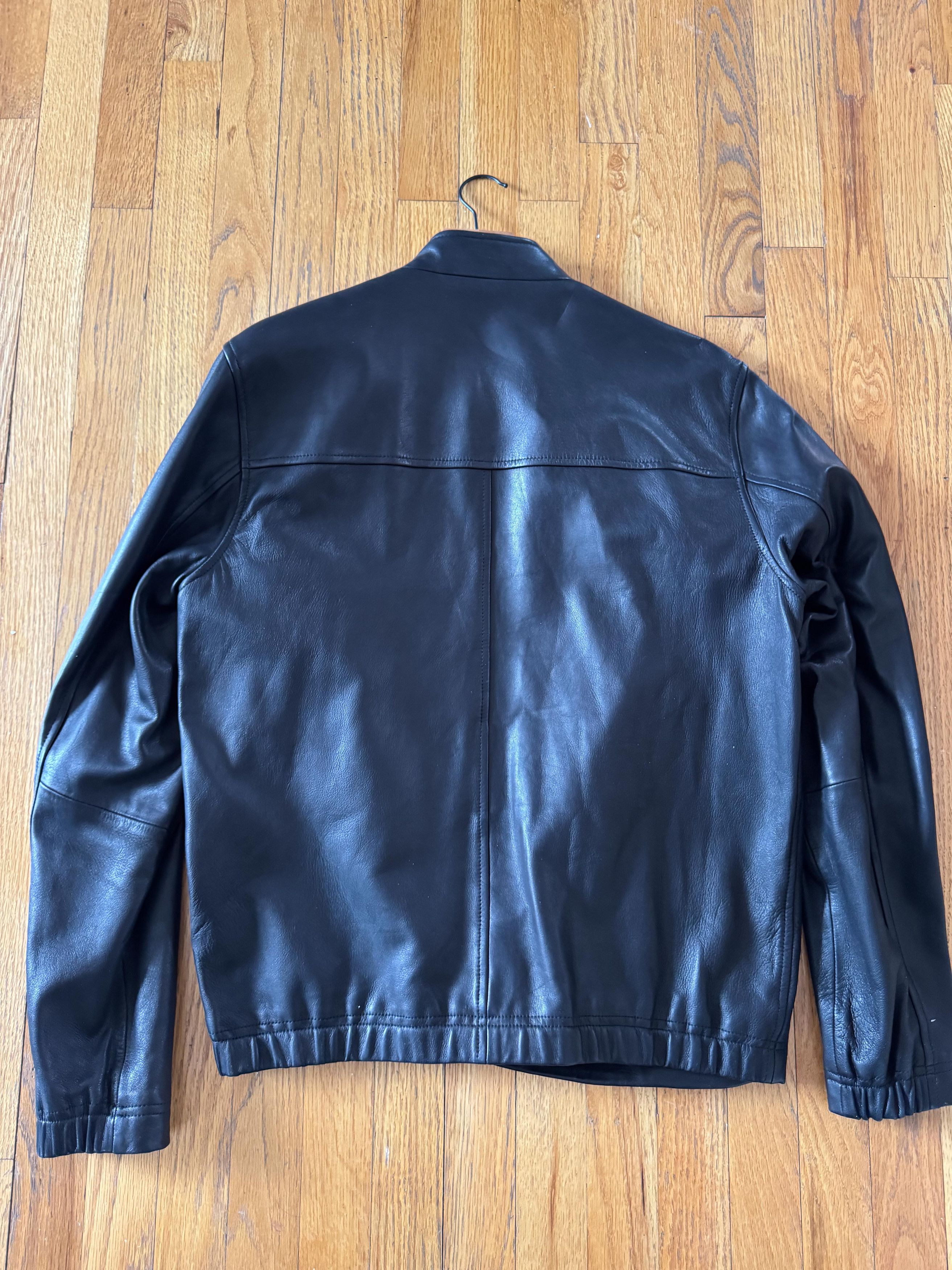 Theory Kelleher Morvek - L - Leather Jacket Size US L / EU 52-54 / 3 - 3 Thumbnail
