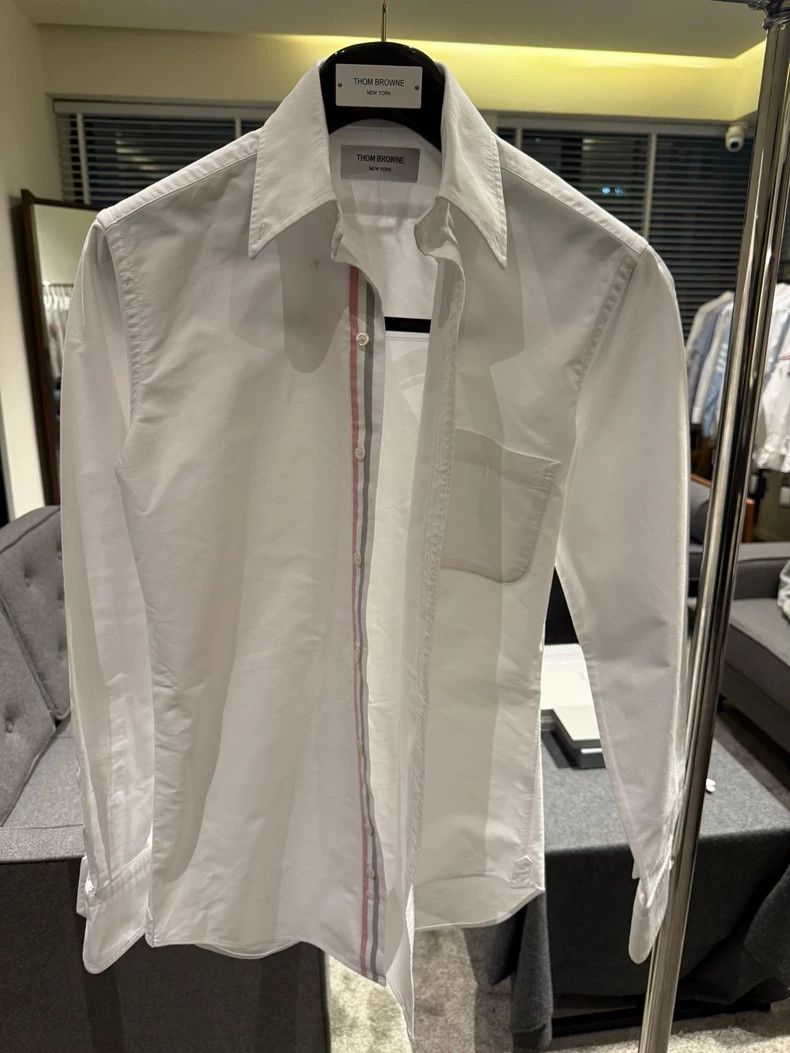 Thom Browne Thom Browne Classic three-color standard shirt 2503-Nextar Size US S / EU 44-46 / 1 - 1 Thumbnail