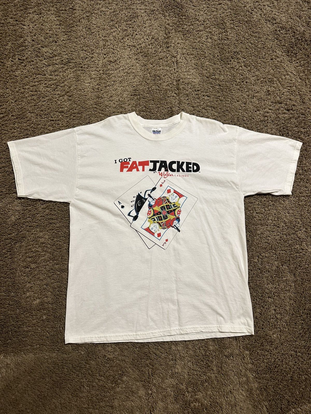 Nike × Vintage Vintage Winstar Casino “I got fat jacked” shirt 90s size Xl Size US XL / EU 56 / 4 - 1 Thumbnail