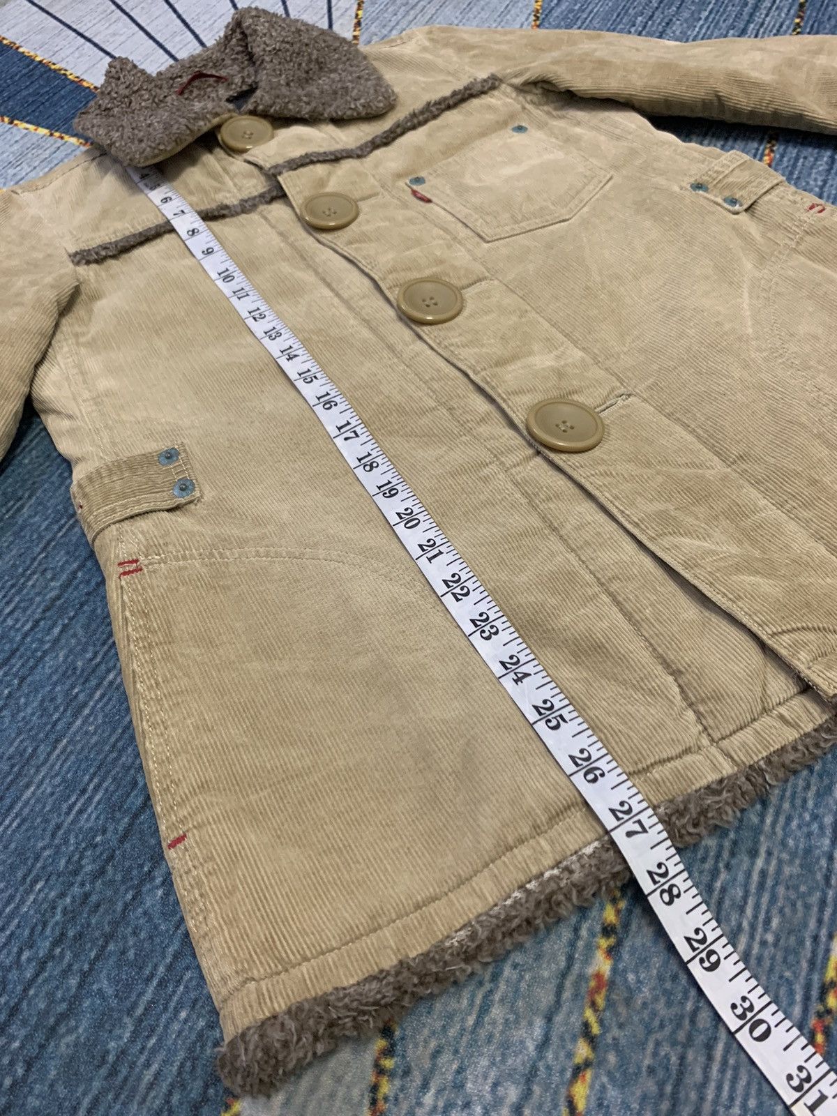Levi's LEVIS Redloop Corduroy Sherpa Jacket Size S / US 4 / IT 40 - 16 Thumbnail