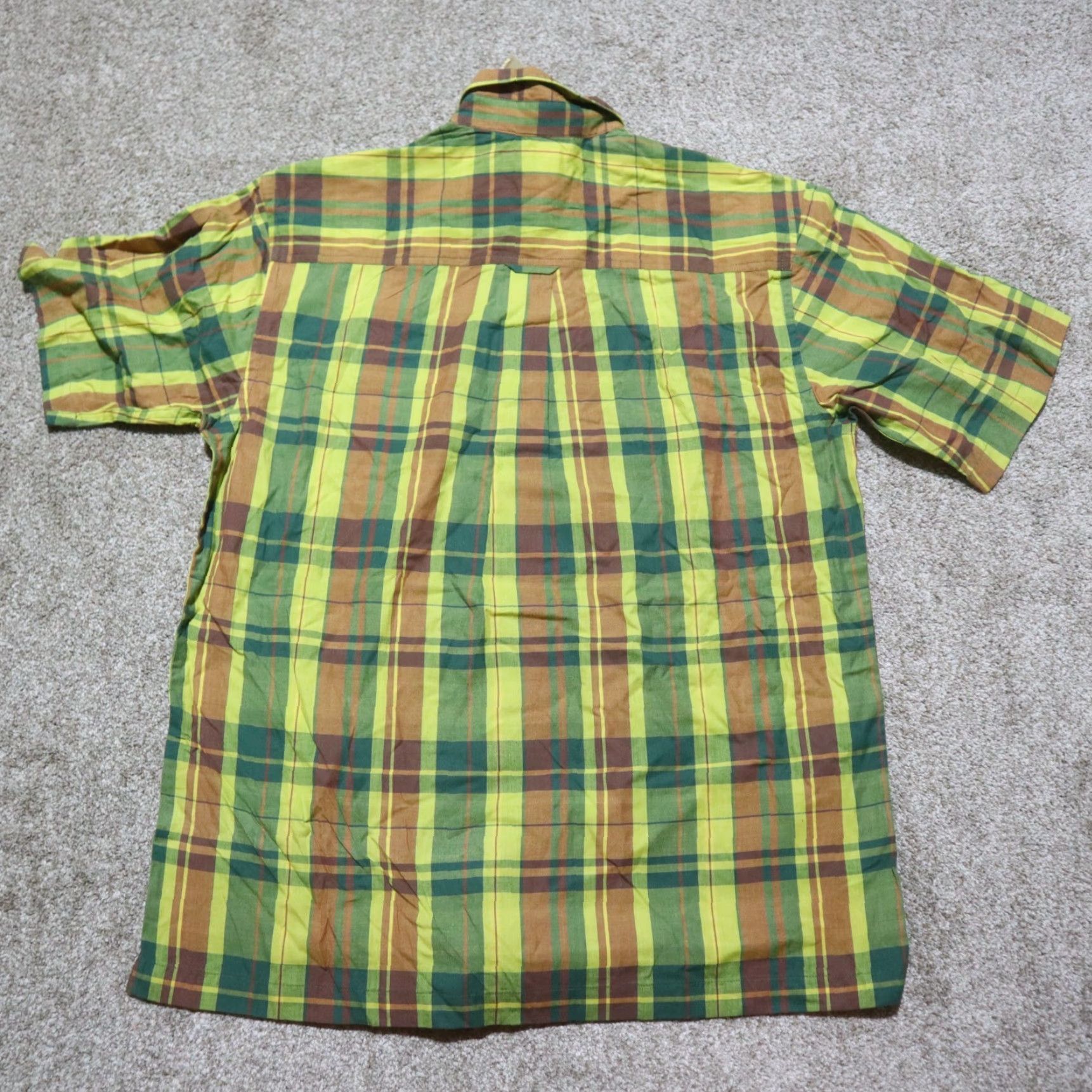 Catalina Nike Shirt Multicolor Plaid Button-Up Short Sleeve Shirt M Catalina Size US M / EU 48-50 / 2 - 7 Thumbnail