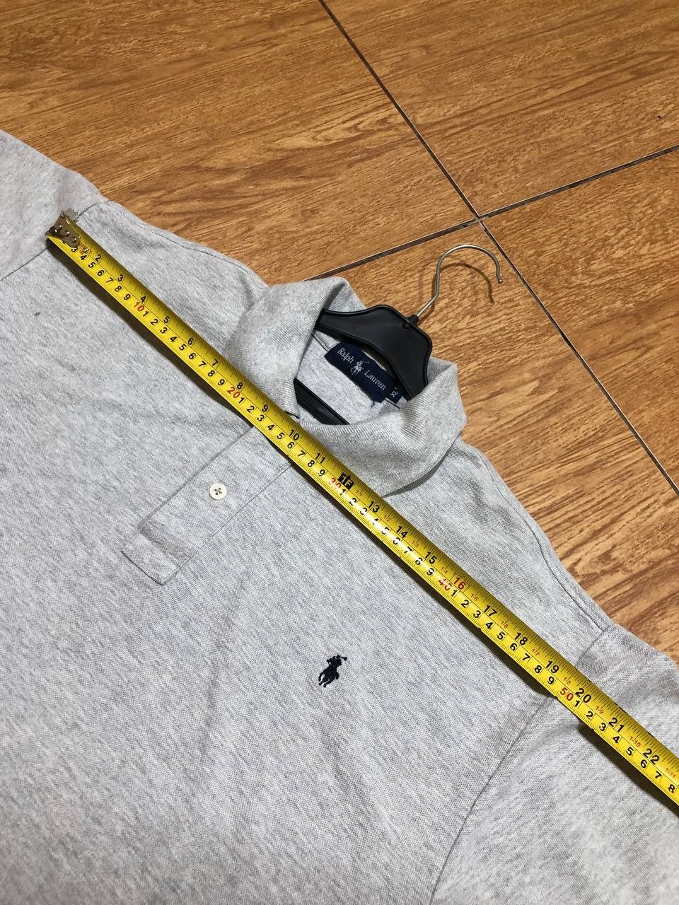 Ralph Lauren Vintage Polo Y2K Gray T-Shirt Ralph Lauren Size US XL / EU 56 / 4 - 7 Thumbnail