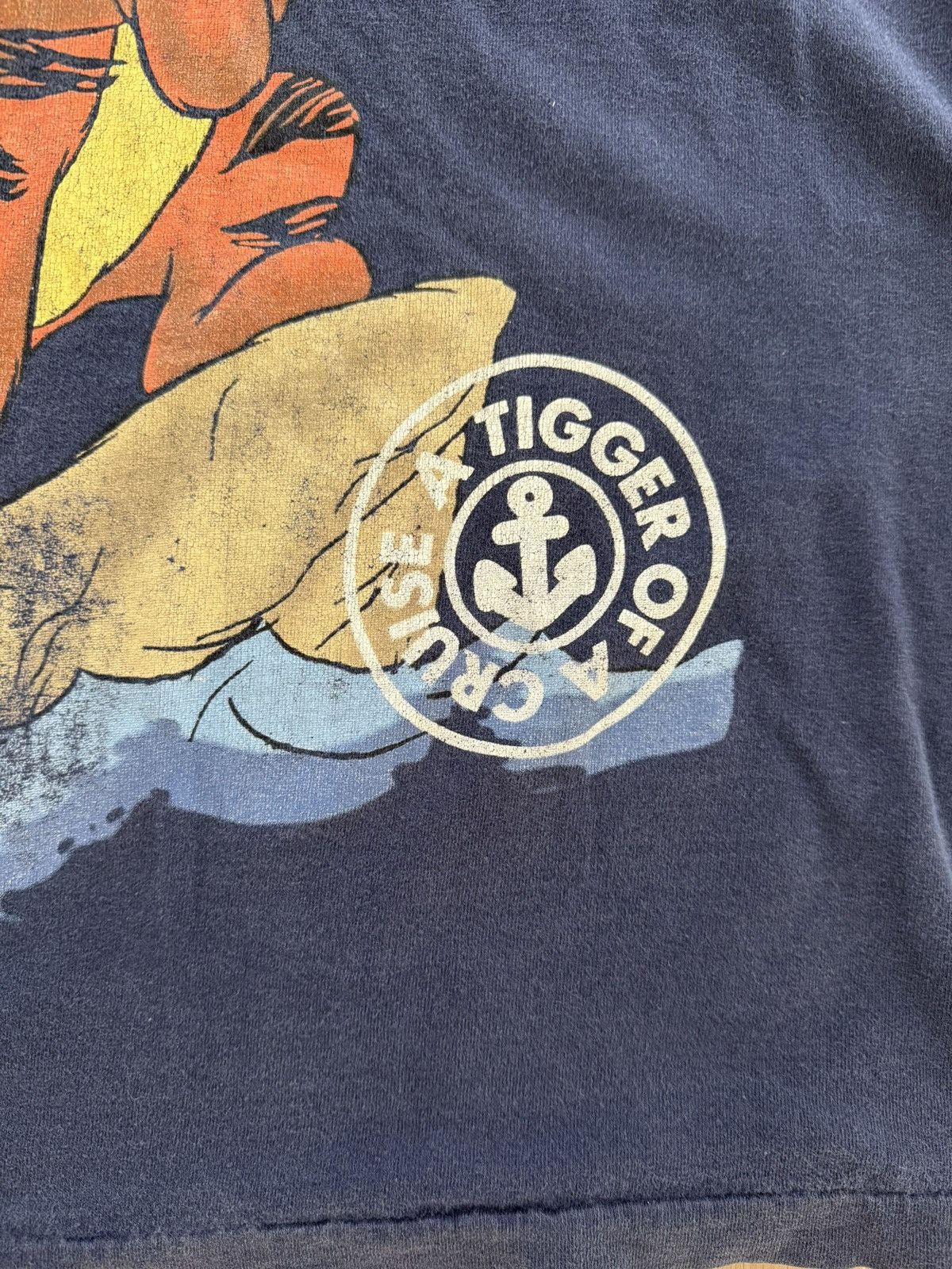 Disney Vintage Disney Tigger Cruise Sailor Winnie the Pooh shirt Size L / US 10 / IT 46 - 4 Thumbnail