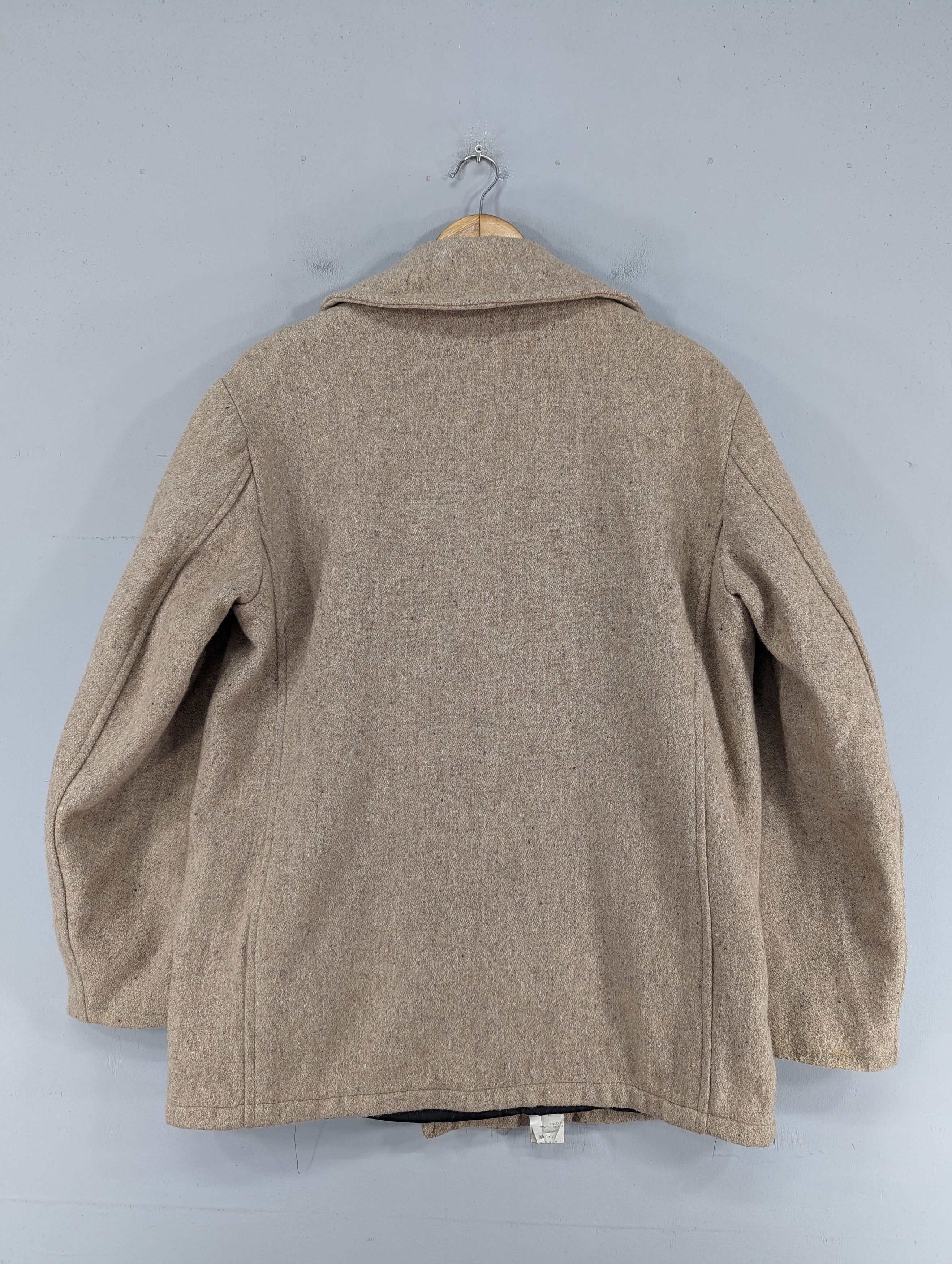 Vintage Vintage Kiffe Wool Single Breasted Coat Jacket Made In Usa Size US M / EU 48-50 / 2 - 14 Thumbnail