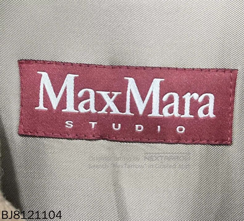 Max Mara Max Mara Khaki wool coat jacket Size L / US 10 / IT 46 - 4 Thumbnail