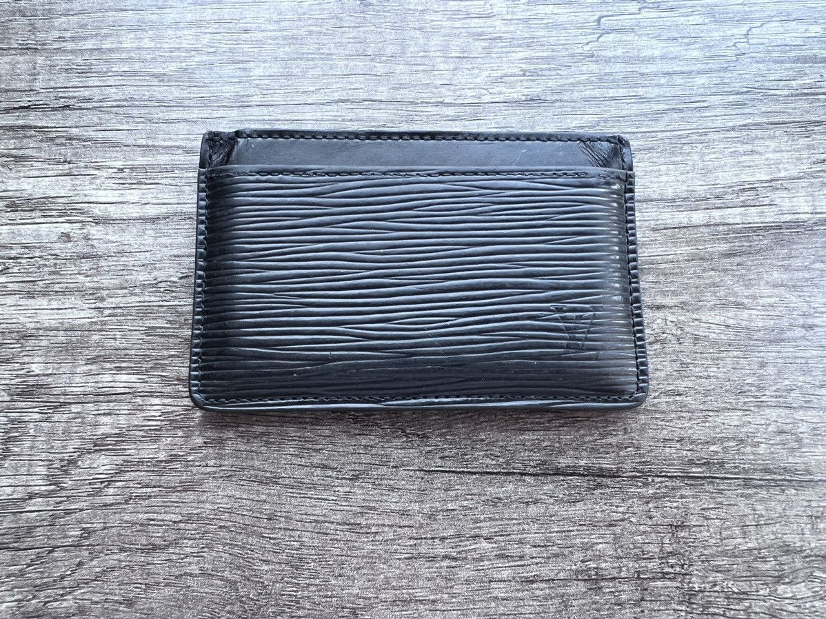 Louis Vuitton Card Holder Epi Gres in Leather - US