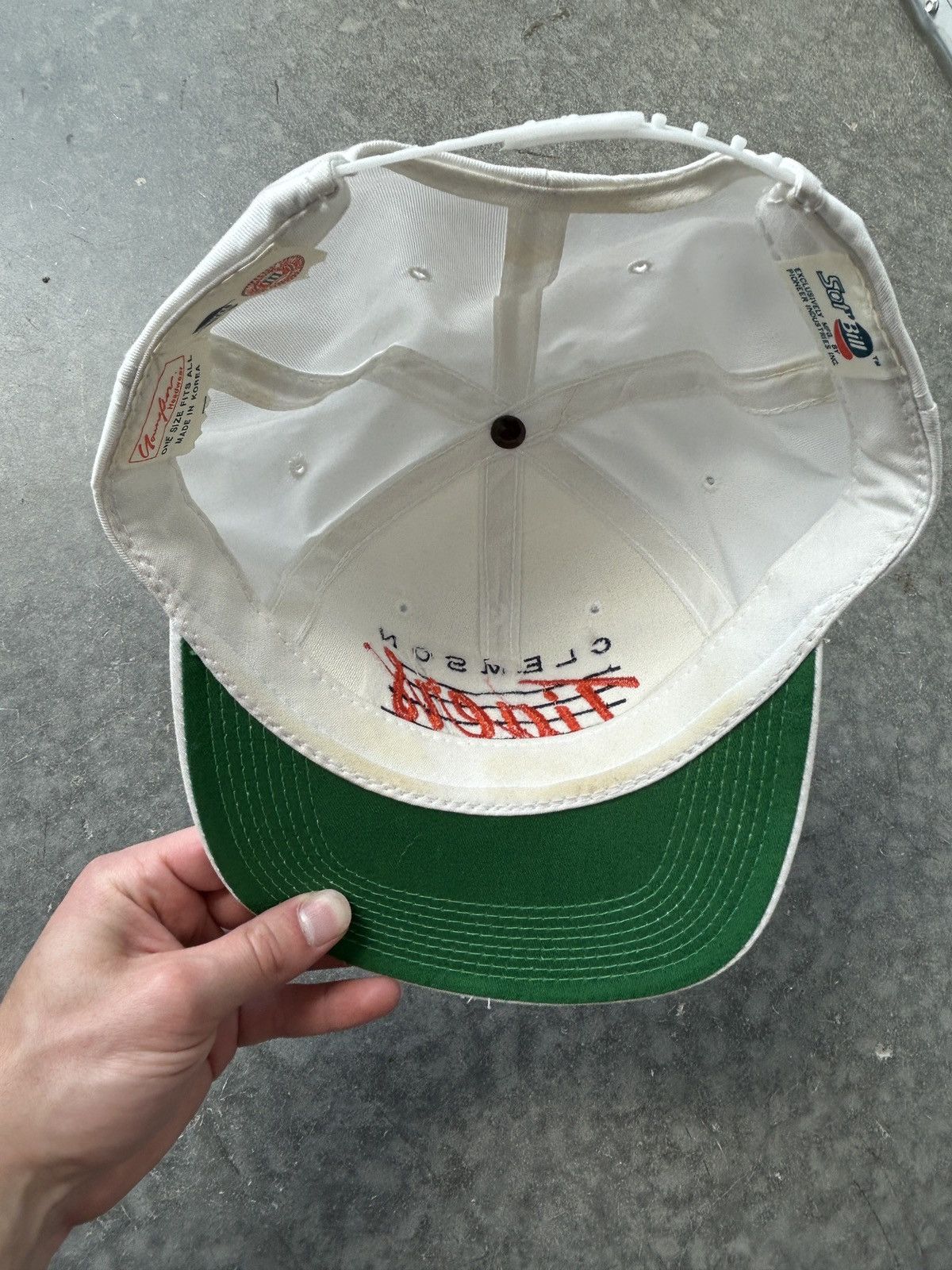 Vintage Vintage 90s Clemson Tigers SnapBack Hat Youngan Size ONE SIZE - 9 Thumbnail