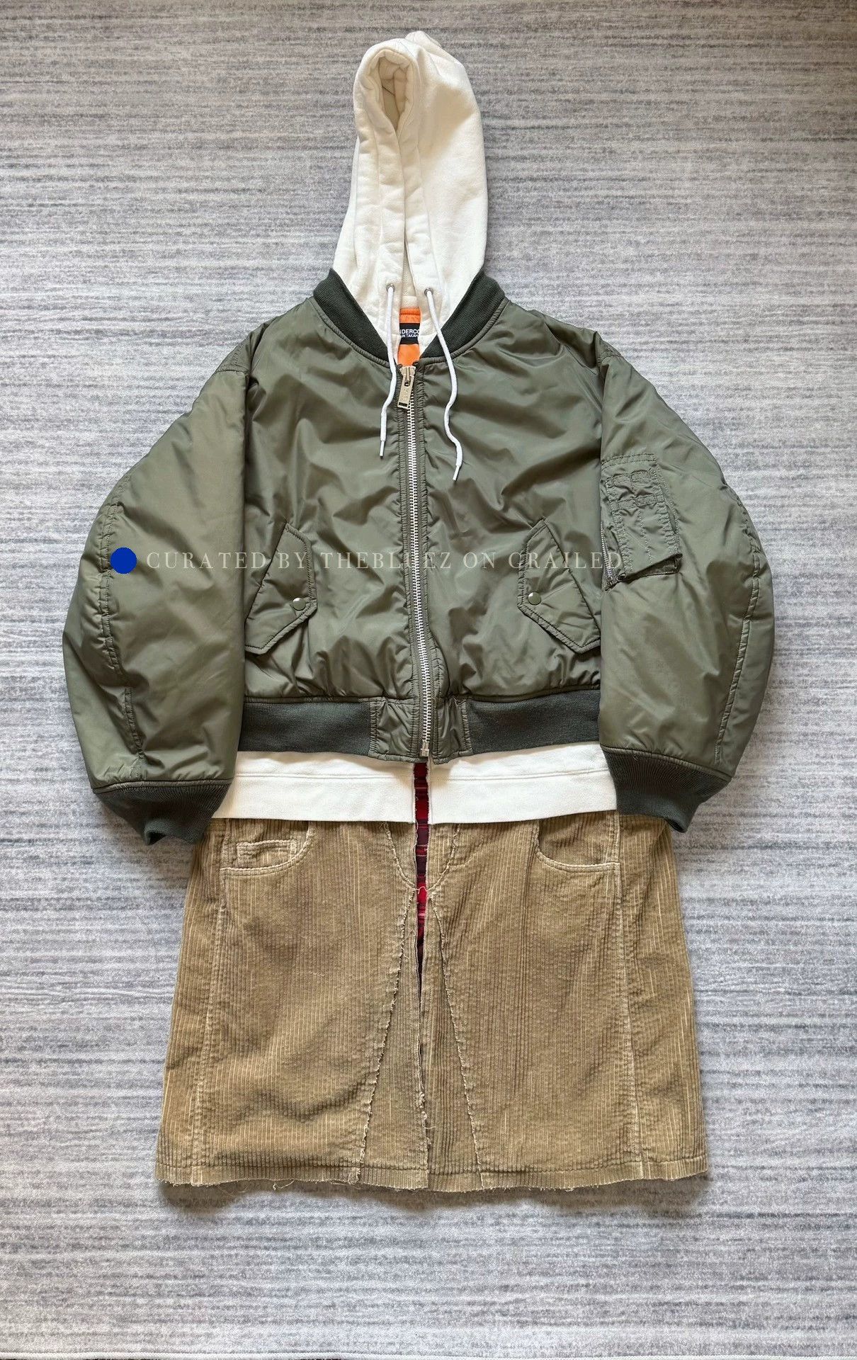 Undercover × Vandalize Undercover x Vandalize Cargo Bomber Jacket