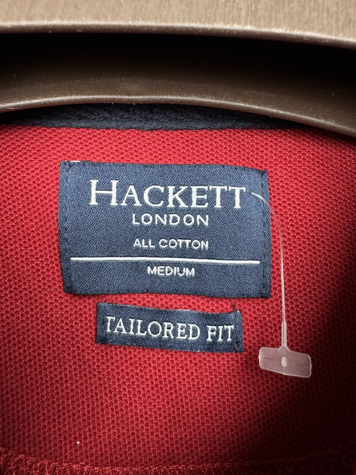 Hackett Hackett London red blue army polo shirt number 3 Size US M / EU 48-50 / 2 - 9 Thumbnail