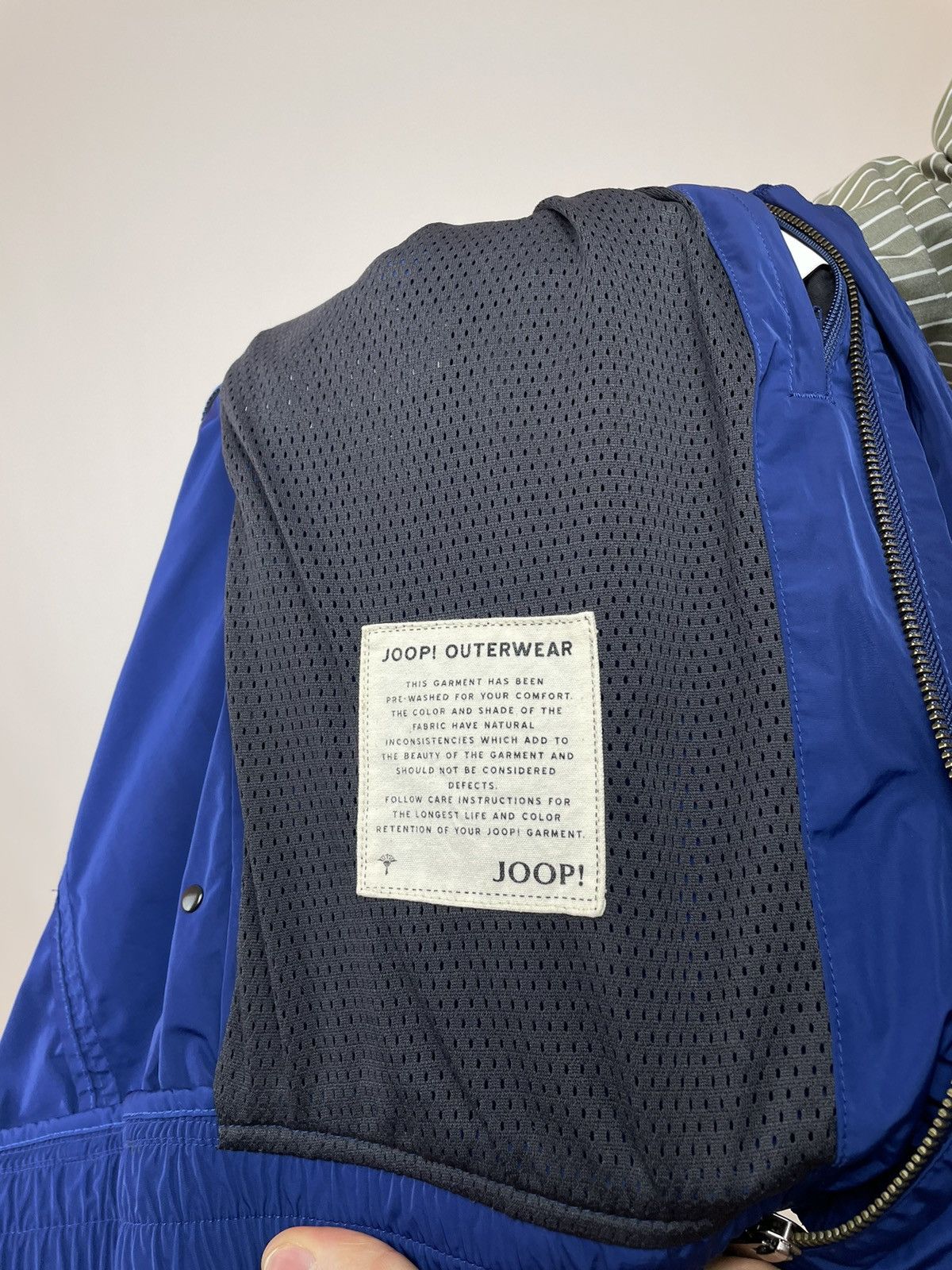 Joop! JOOP NYLON BOMBER JACKET Mens size 48 Size US M / EU 48-50 / 2 - 18 Thumbnail