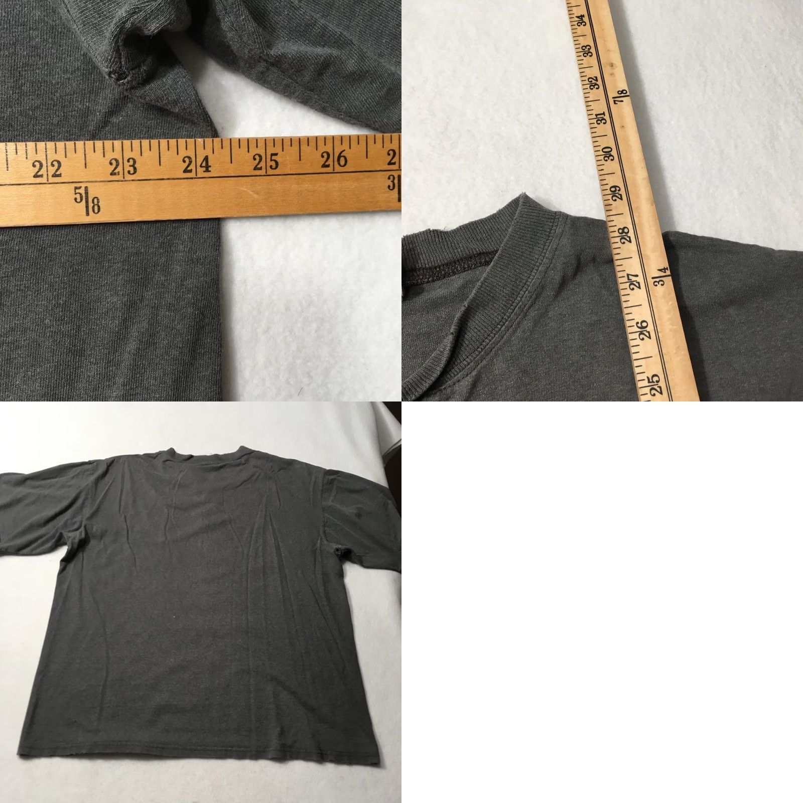 Thrasher VINTAGE site apparel Distressed Charcoal Shirt XL pocket Grunge Punk Size US XL / EU 56 / 4 - 9 Thumbnail