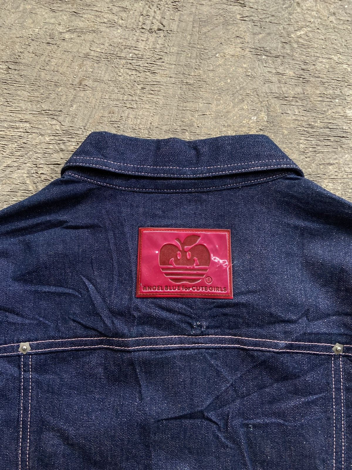 Angel Blue 1990s Angel Blue - Nakamura Kun Cute Girls Denim Jacket Size L / US 10 / IT 46 - 11 Thumbnail