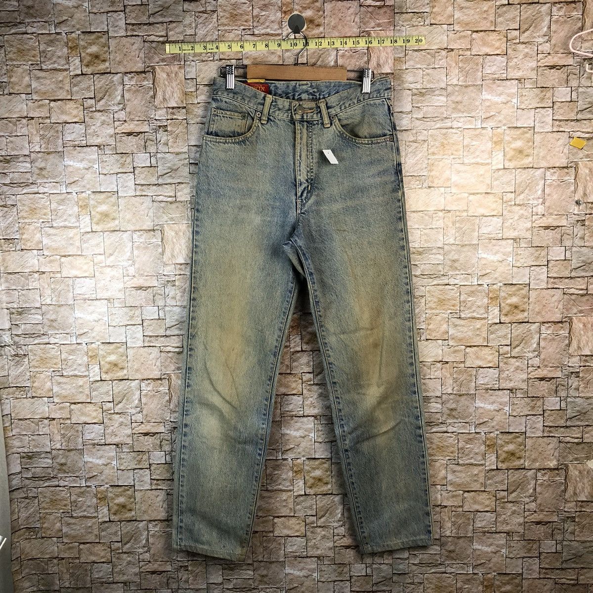 Edwin Edwin vintage faded Blue Denim Pants #A1123 Size US 30 / EU 46 - 1 Thumbnail