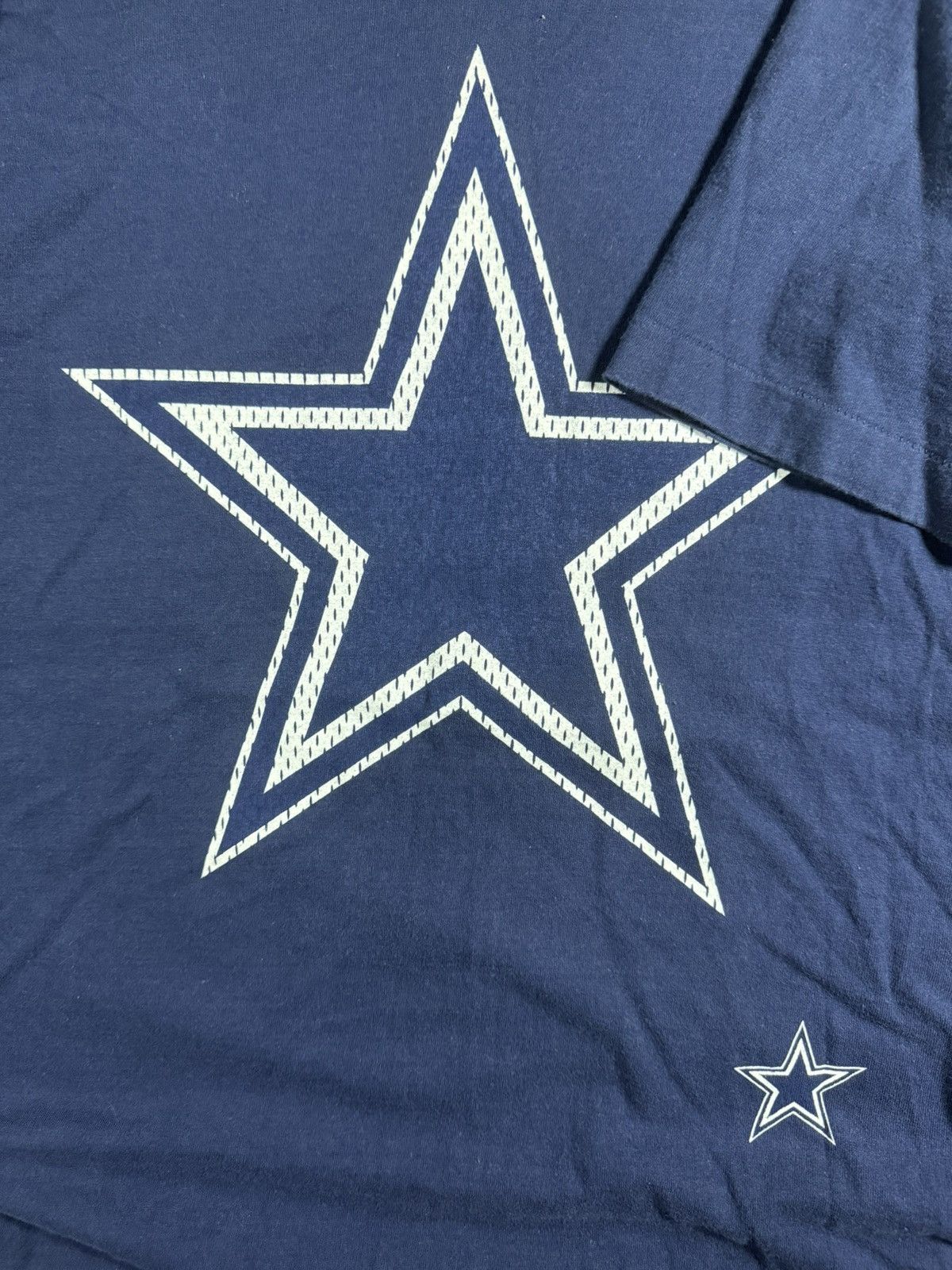NFL Vintage 90s Dallas Cowboys Logo Star Essential Football Tee Size US L / EU 52-54 / 3 - 2 Thumbnail