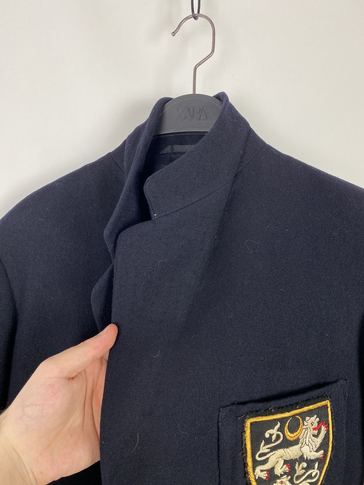 Vintage 1940’s Vintage British Navy Wool School Blazer Size US M / EU 48-50 / 2 - 2 Thumbnail