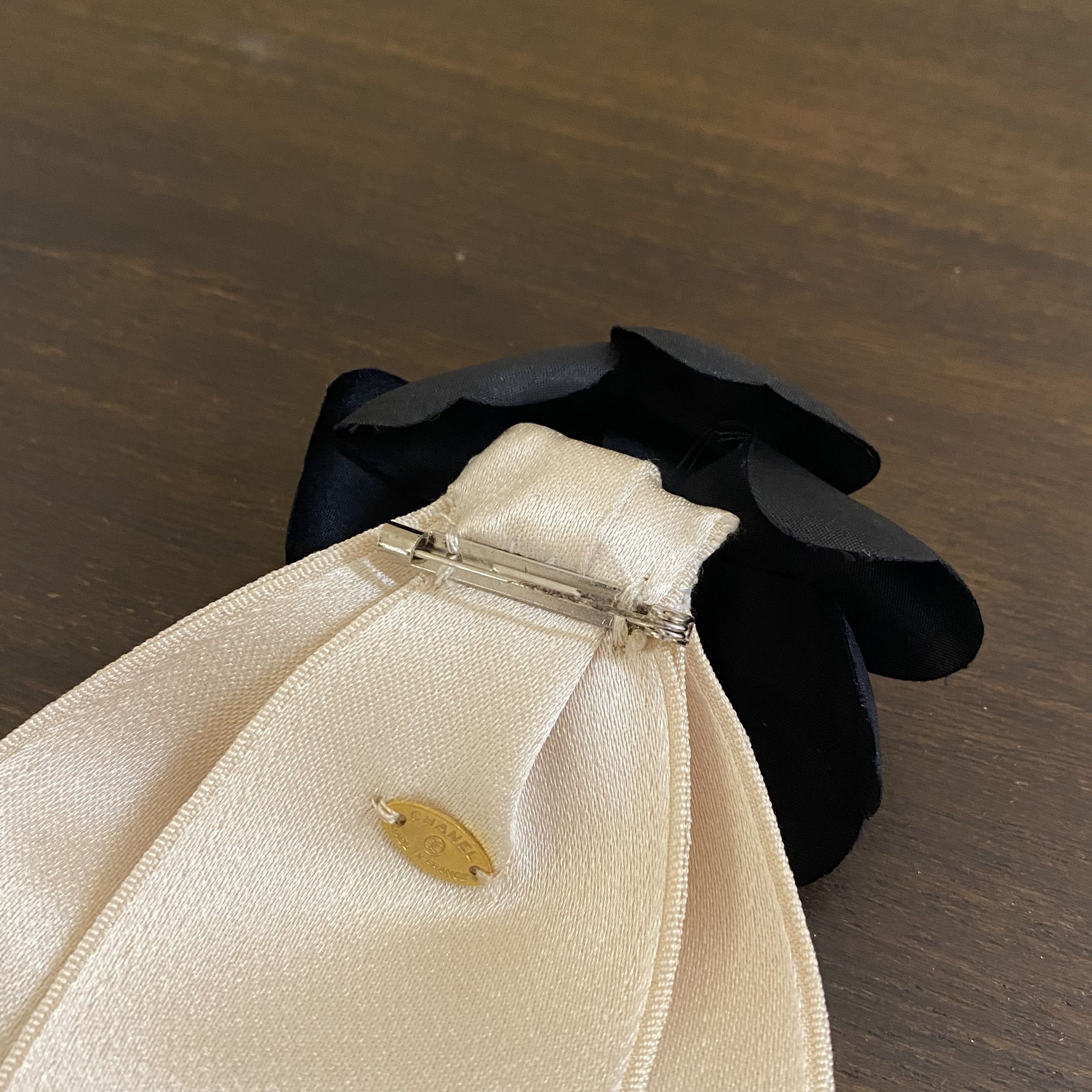 Chanel Chanel Camelia Silk Ribbon Brooch Size ONE SIZE - 7 Thumbnail