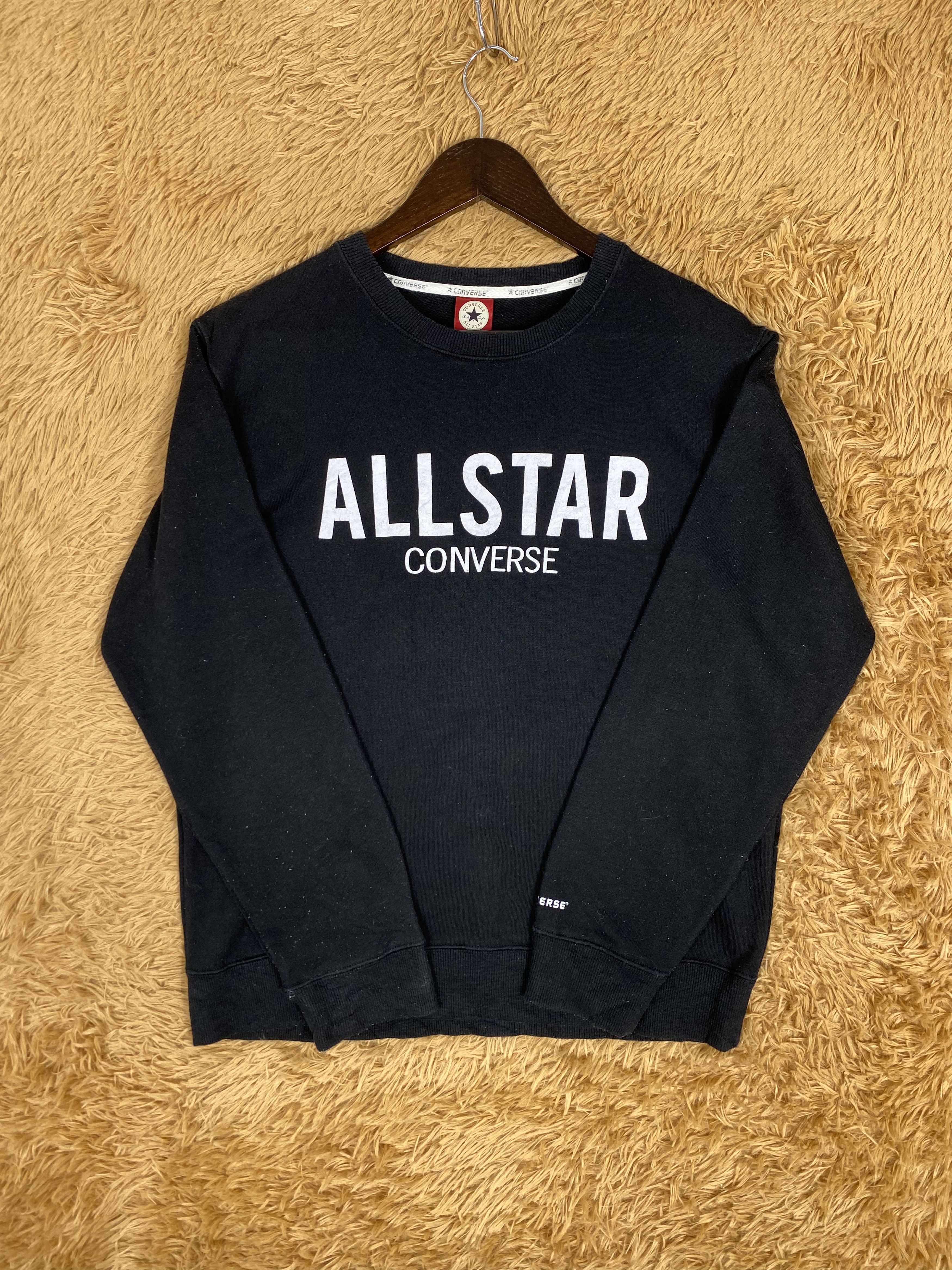 Converse Vintage All Star Converse Big Logo Sweatshirts PS0094 Size US L / EU 52-54 / 3 - 3 Thumbnail