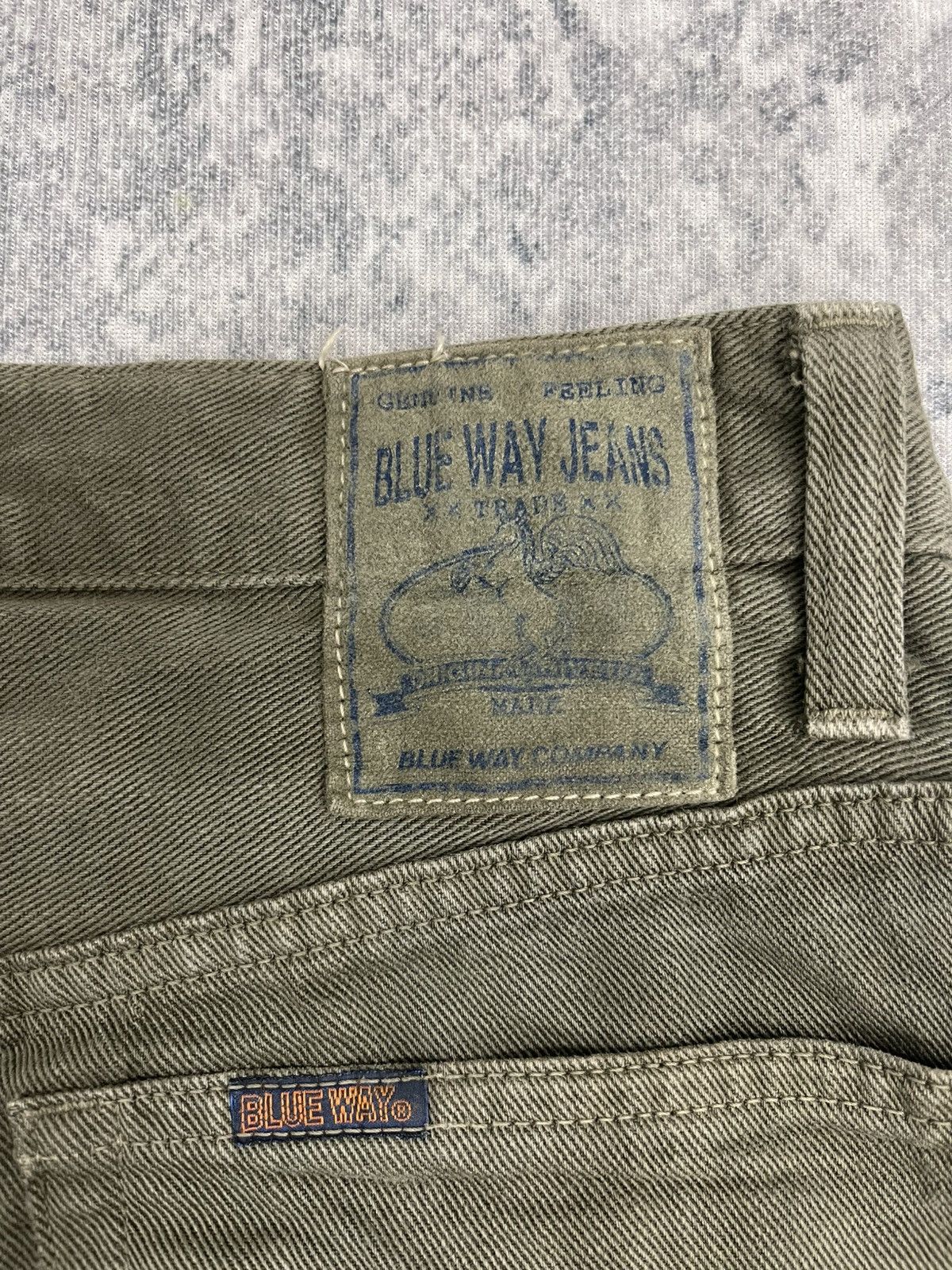 Vintage VINTAGE BLUE WAY JEANS Size US 30 / EU 46 - 15 Thumbnail
