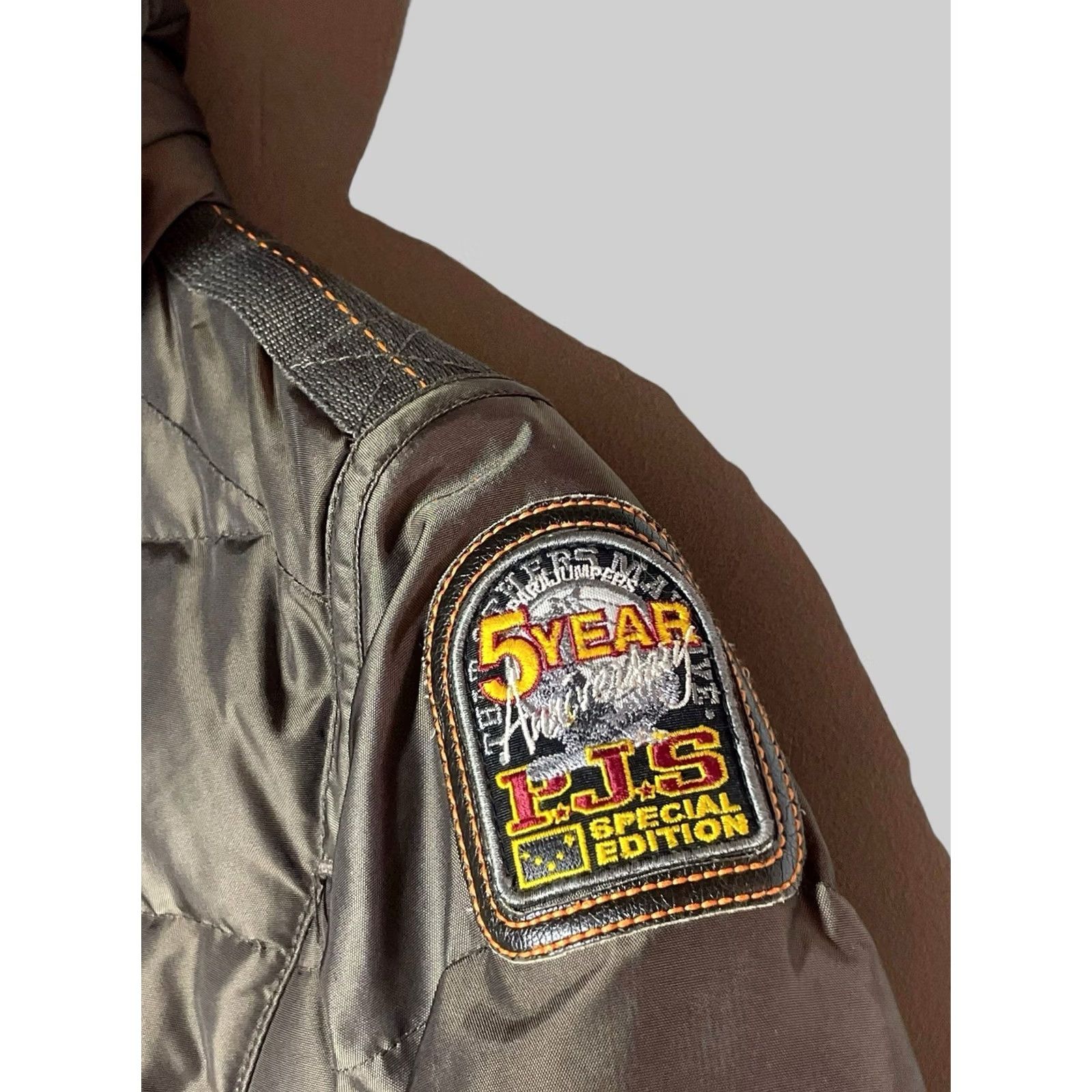 Parajumpers Parajumpers Jacket Long Down Special Edition 5 Year Anniversary Women S Check Photo Zipper Logo Long Sleeve Parajumpers Size S / US 4 / IT 40 - 7 Thumbnail