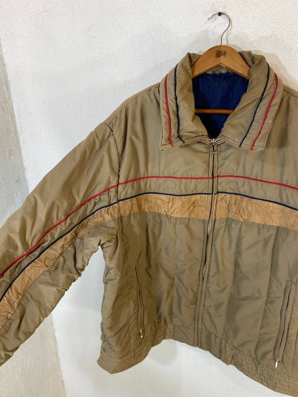 Vintage vintage skiwear retro puffer jacket nice design Size US XL / EU 56 / 4 - 5 Thumbnail