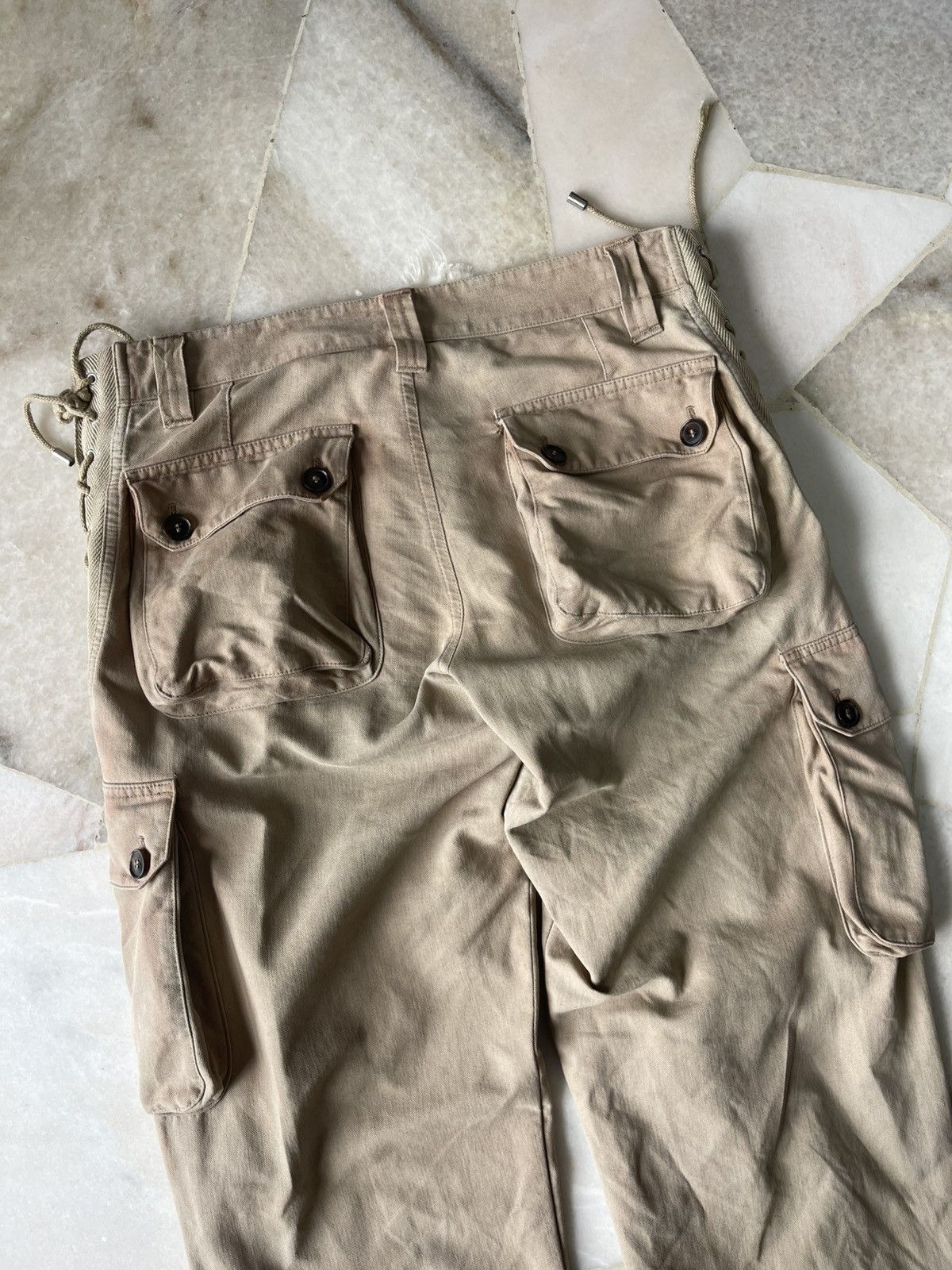 Dolce & Gabbana 2000s Dolce & Gabbana 3D Cargo Pants Size US 32 / EU 48 - 9 Thumbnail