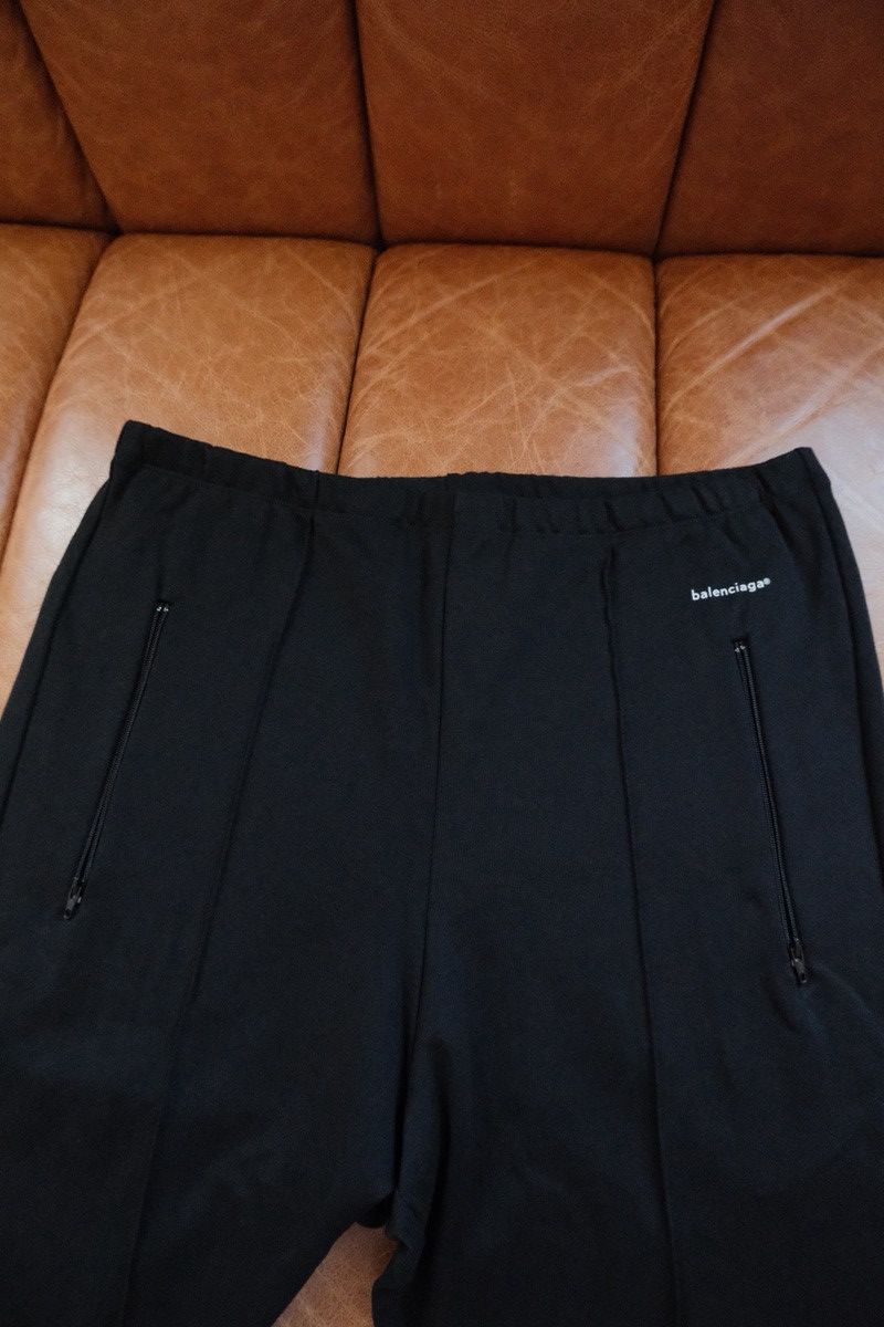 Balenciaga SS17 Pleated Flare Track Pants Size US 32 / EU 48 - 1 Thumbnail