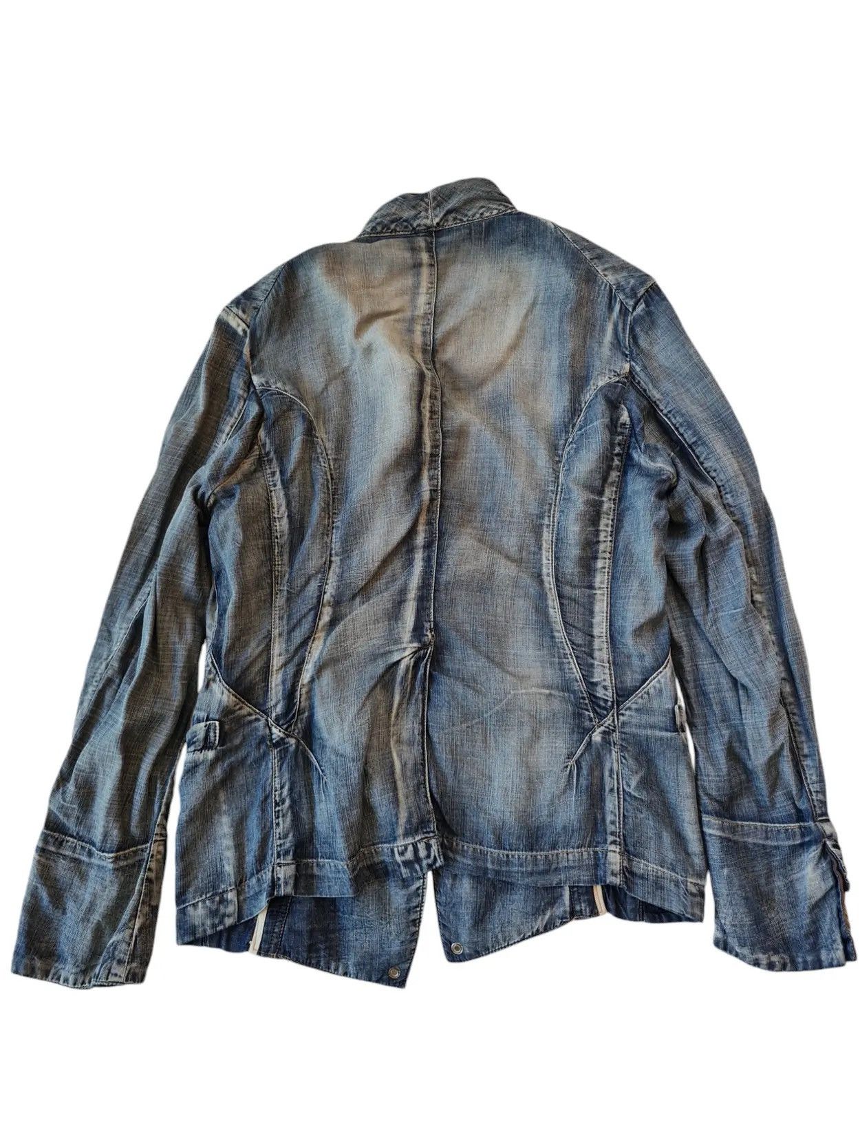 PPFM PPFM Vintage Washed Jacket with Unique Stitch Detailing Size US M / EU 48-50 / 2 - 3 Thumbnail