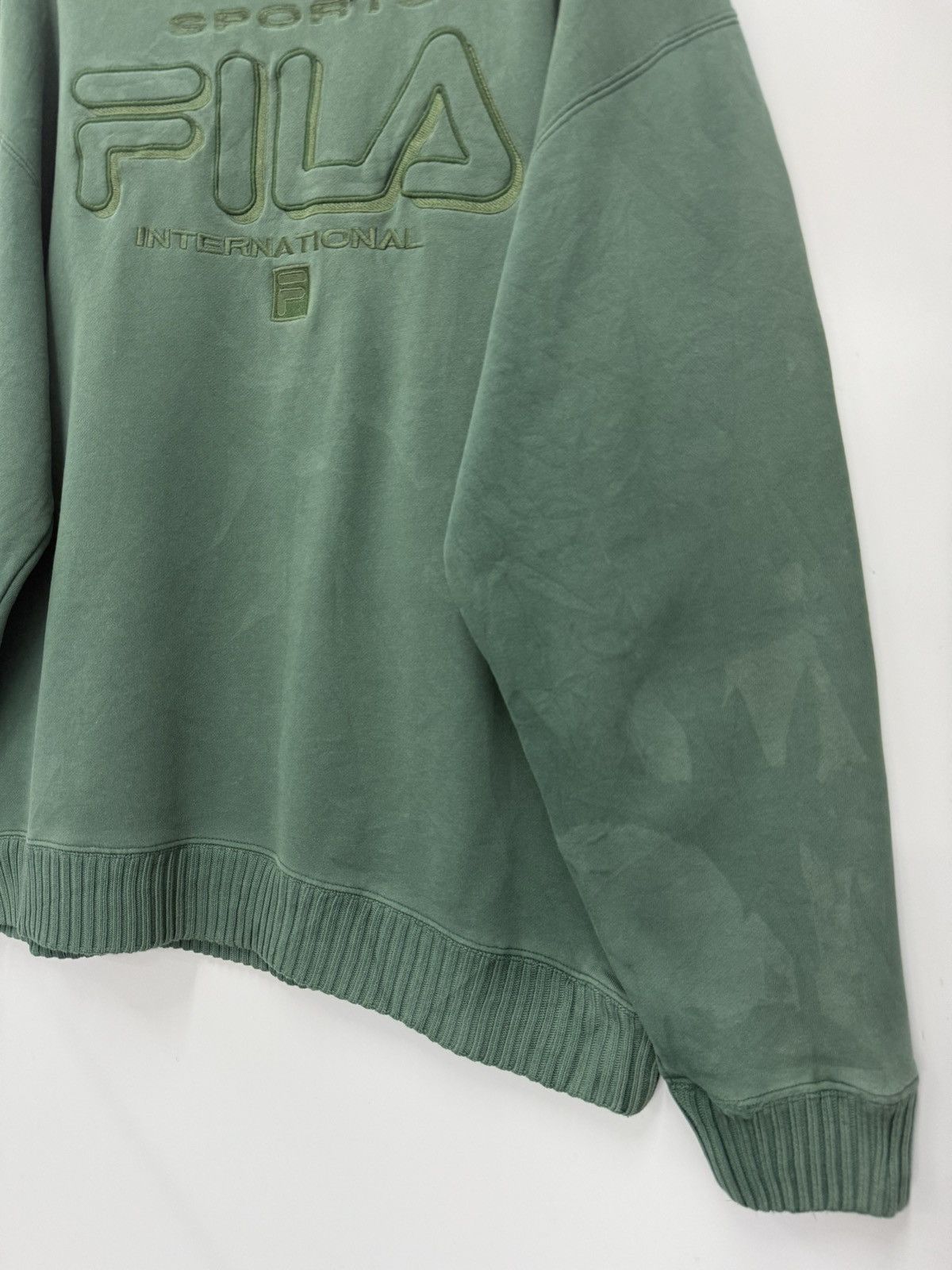 Fila 🔥 Fila Streetwear Distressed Sweatshirt Size US L / EU 52-54 / 3 - 10 Thumbnail