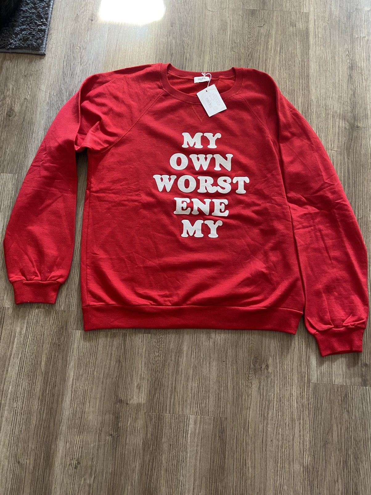 Celine Celine my own worst enemy t shirt | Grailed