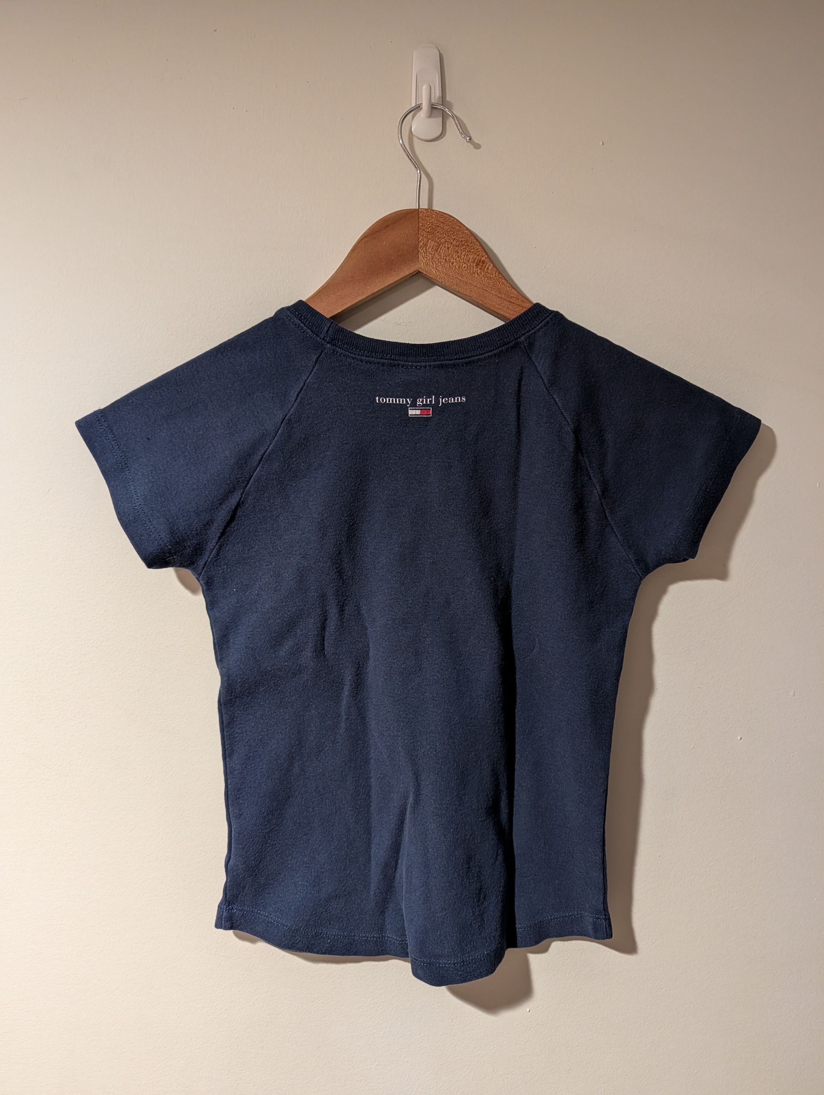 Tommy Hilfiger Vintage Y2K Tommy Girl Jeans Spell Out Kids Small T-Shirt Size S / US 4 / IT 40 - 4 Thumbnail