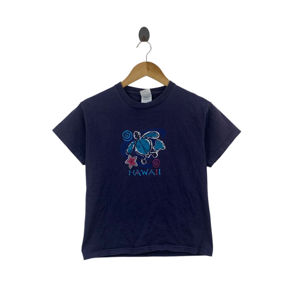 Vintage Vintage HAWAII SEA TURTLE Love Nature Preserve Tee Shirt Top Size XS / US 0-2 / IT 36-38 - 1 Thumbnail