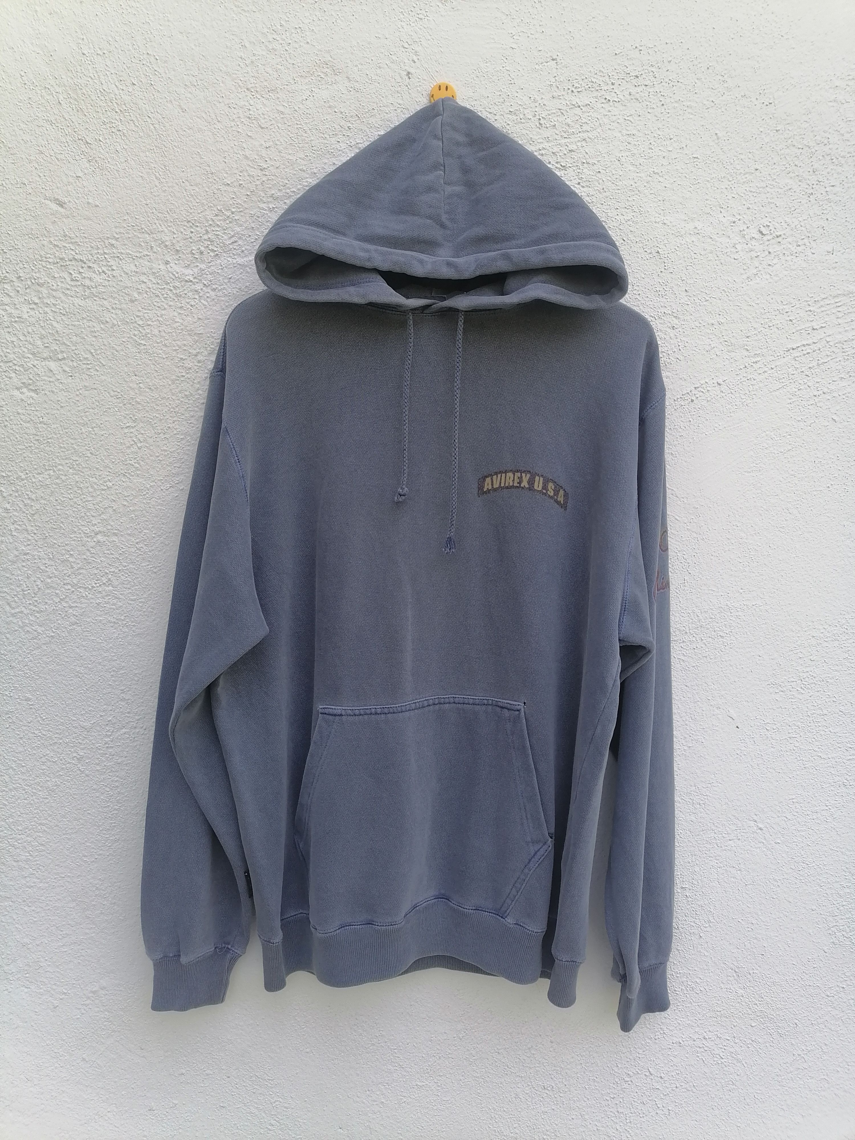 Avirex × Vintage Vintage Sun Faded Avirex Usa Sexy Girl Hoodies Size US M / EU 48-50 / 2 - 2 Thumbnail