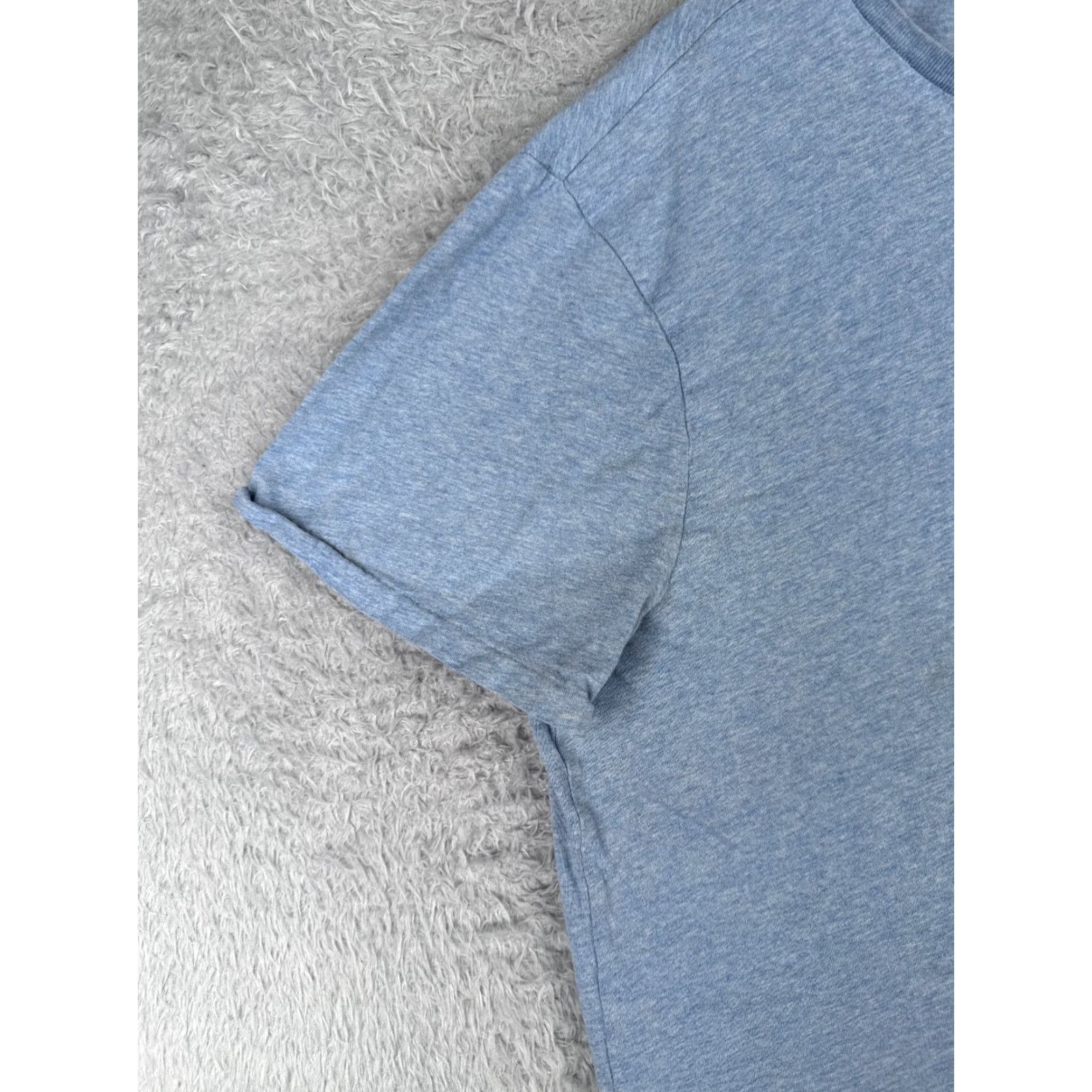 Ralph Lauren VINTAGE Ralph Lauren Polo Shirt Men XL Blue Cotton Jersey Embroidered Logo Slim Fit Crew Neck Short Sleeve 90s Sports Classic Designer Size US XL / EU 56 / 4 - 3 Thumbnail
