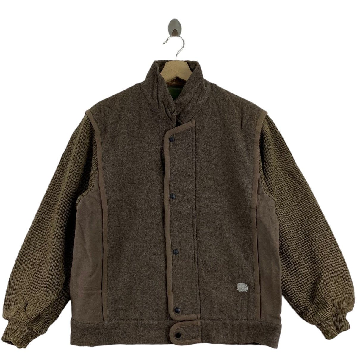Pierre Balmain PIERRE BALMAIN PARIS Wool Brown Coat Jacket Size US M / EU 48-50 / 2 - 1 Thumbnail