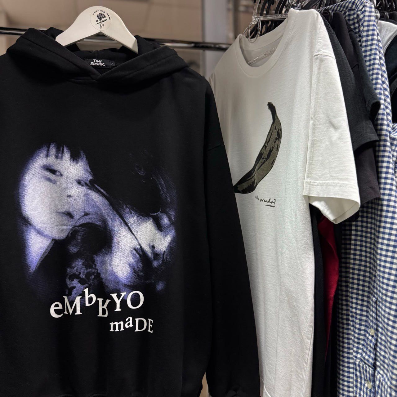 Band Tees Tiny Spark The Unavowed Embryo made hoodie rock band album Size US L / EU 52-54 / 3 - 2 Thumbnail
