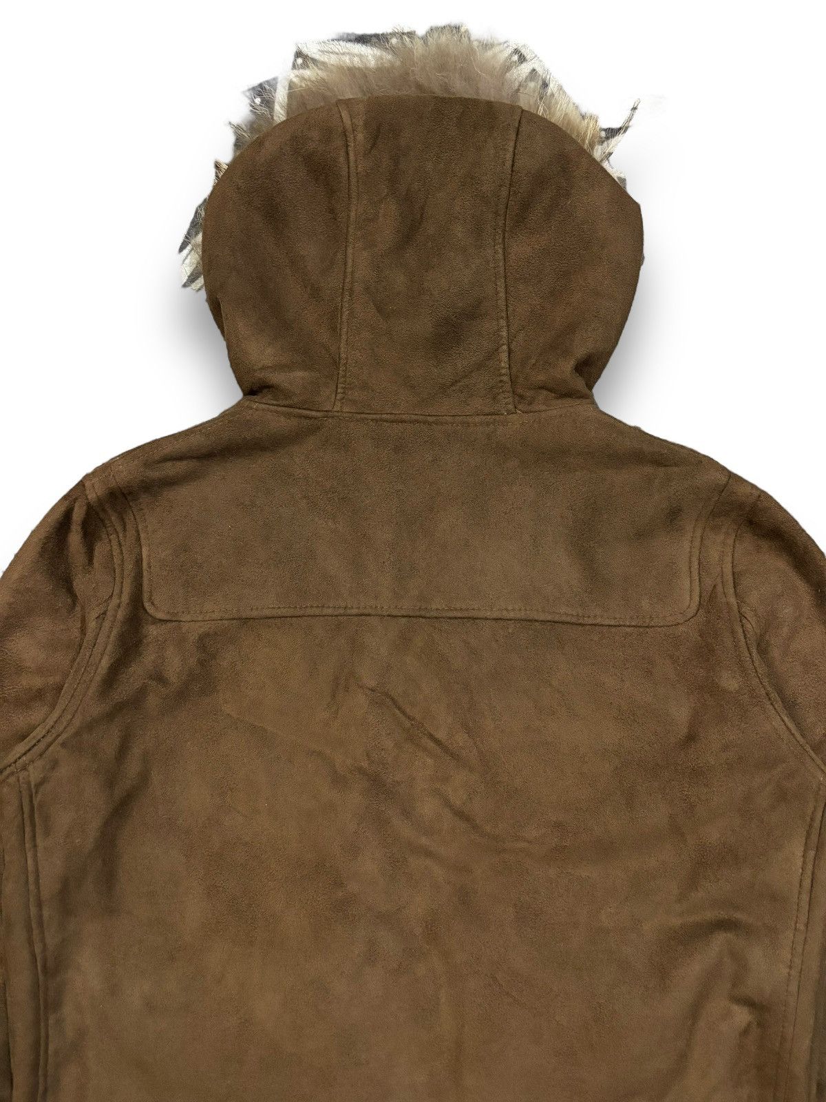 If Six Was Nine Semantic Design Faux Suede Raccoon Fur Hooded Punk Jacket Size US M / EU 48-50 / 2 - 15 Thumbnail